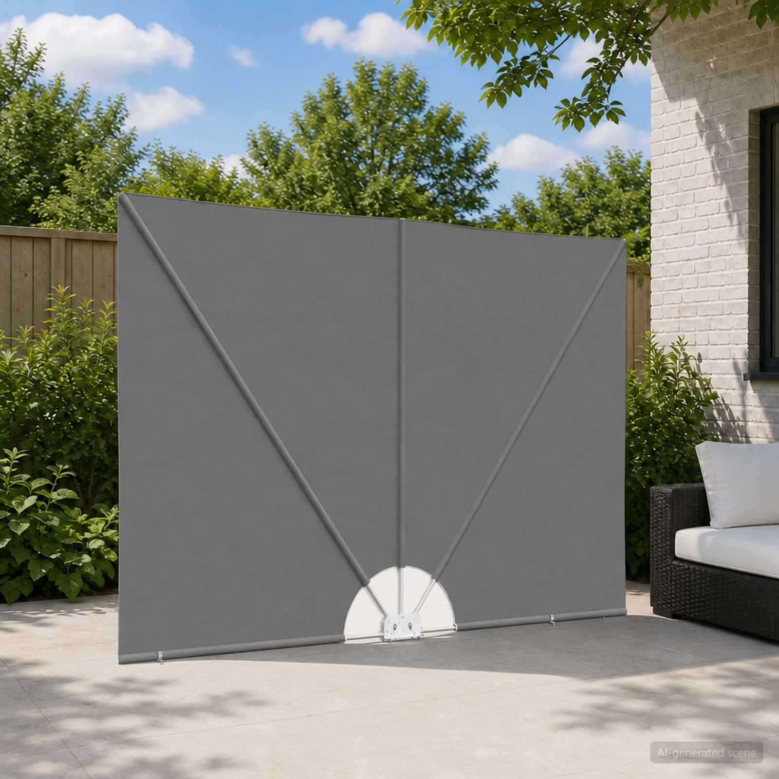 Schermo di Privacy per Balcone 200 x 300 cm Poliestere