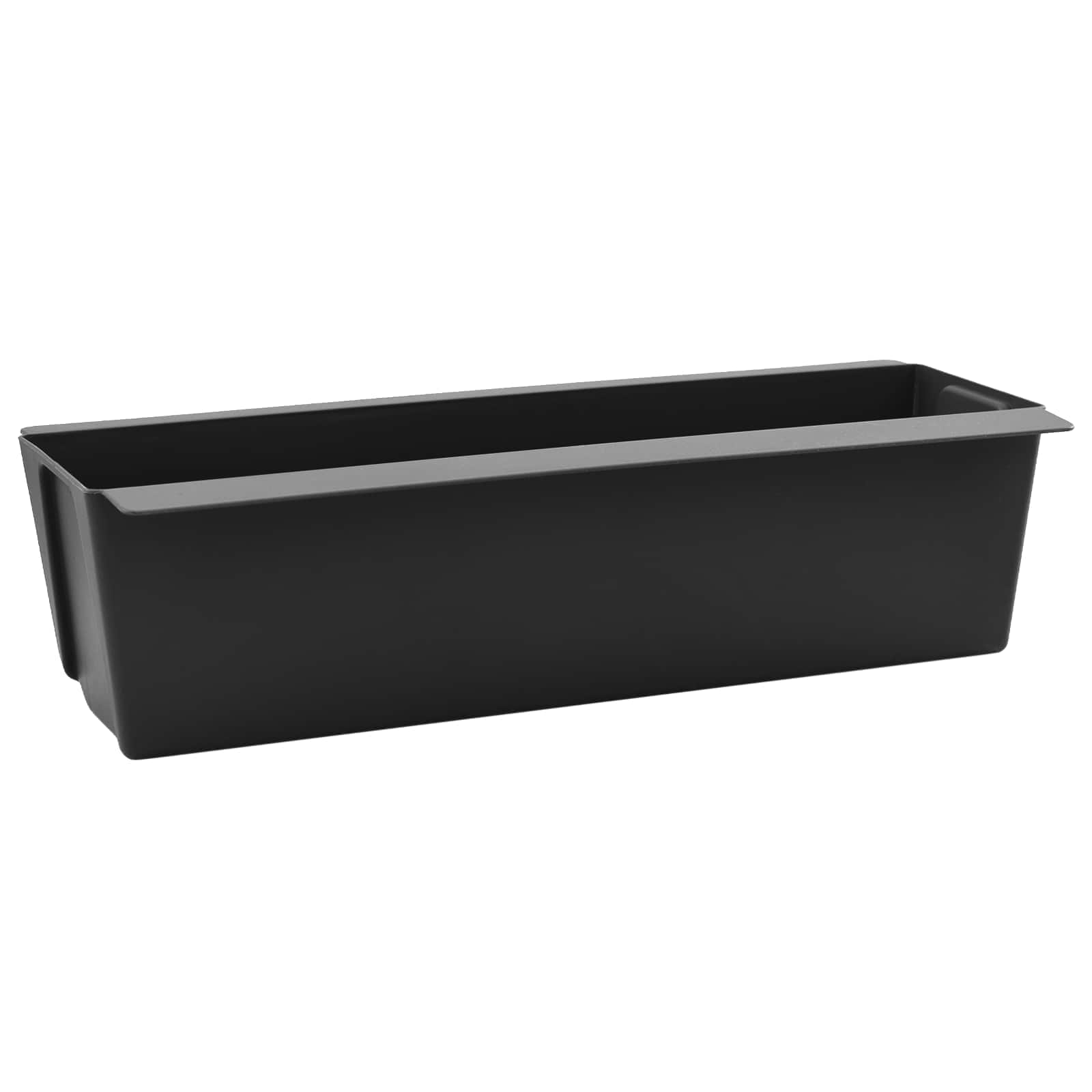Fioriere per Euro pallet 12 pz Nero 36 x 13,5 x 9,5 cm