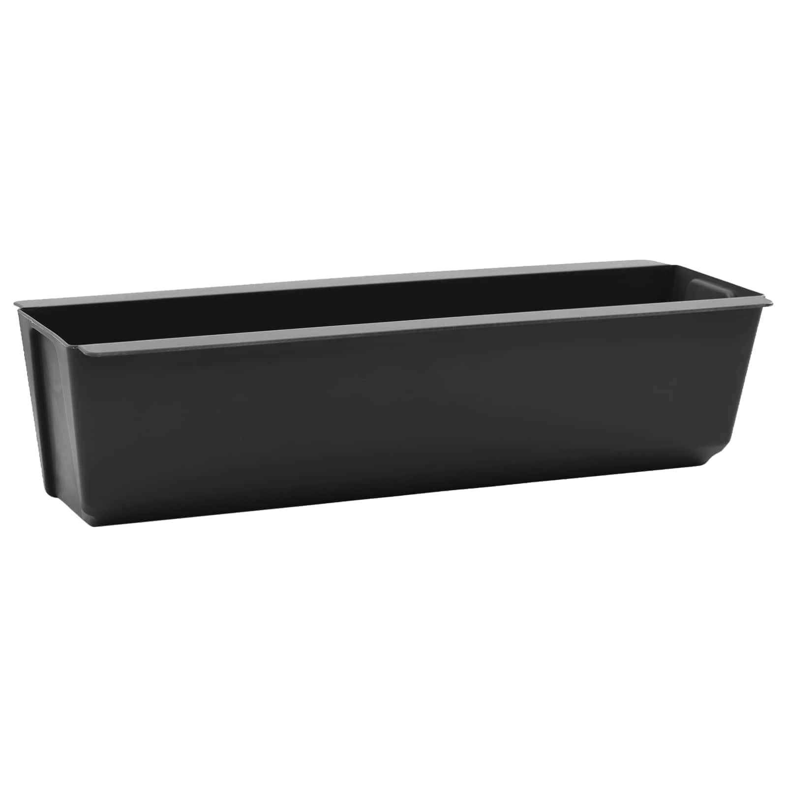 Fioriere per Euro pallet 12 pz Nero 36 x 13,5 x 9,5 cm