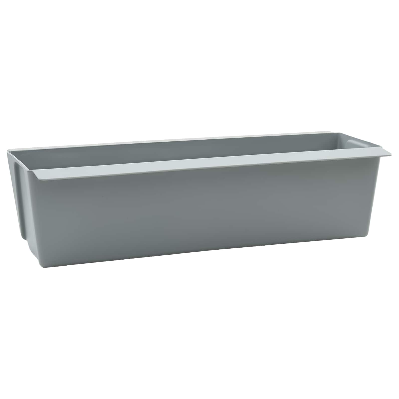 Fioriere per Euro pallet 12 pz Grigio chiaro 36 x 13,5 x 9,5 cm
