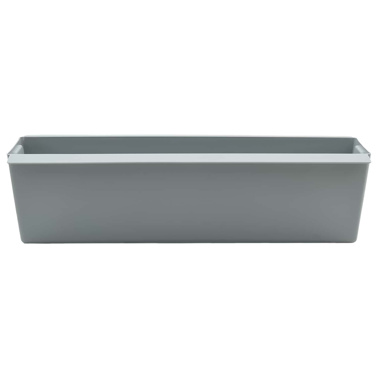 Fioriere per Euro pallet 12 pz Grigio chiaro 36 x 13,5 x 9,5 cm