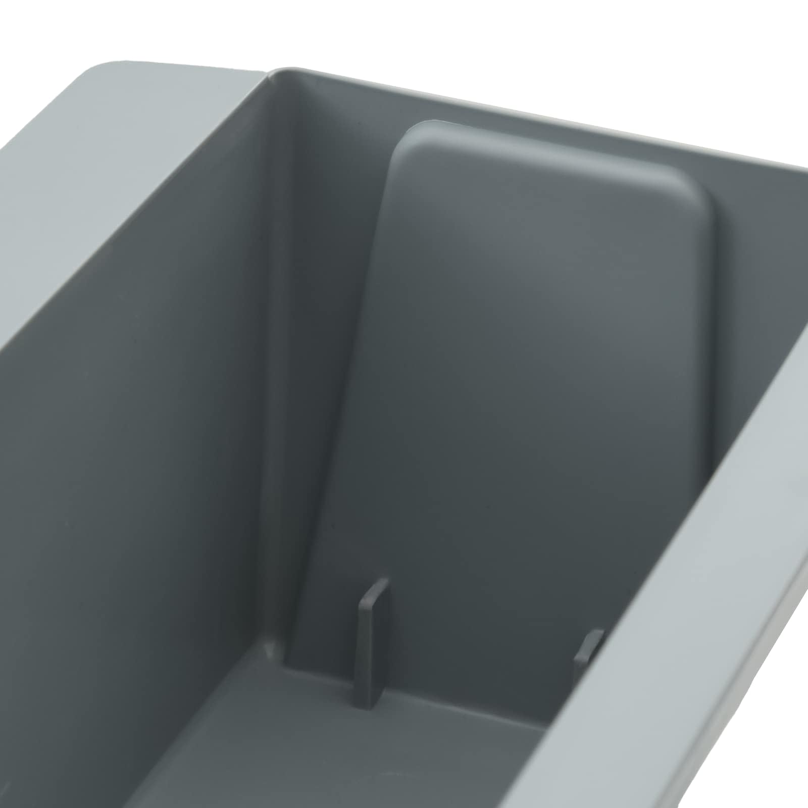 Fioriere per Euro pallet 12 pz Grigio chiaro 36 x 13,5 x 9,5 cm