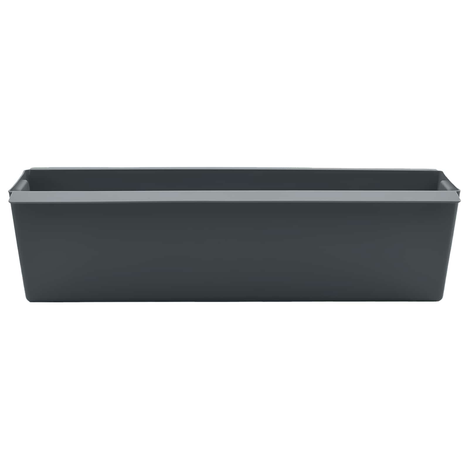 Fioriere per Euro pallet 24 pz Grigio 36 x 13,5 x 9,5 cm