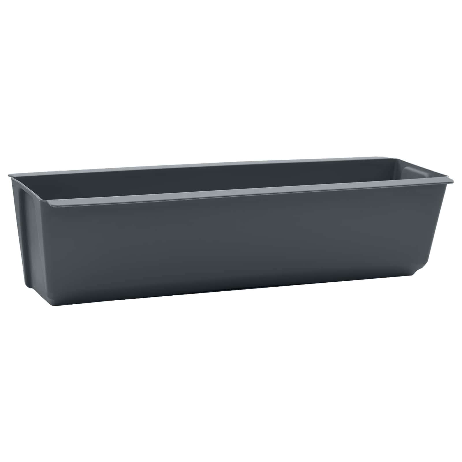 Fioriere per Euro pallet 24 pz Grigio 36 x 13,5 x 9,5 cm