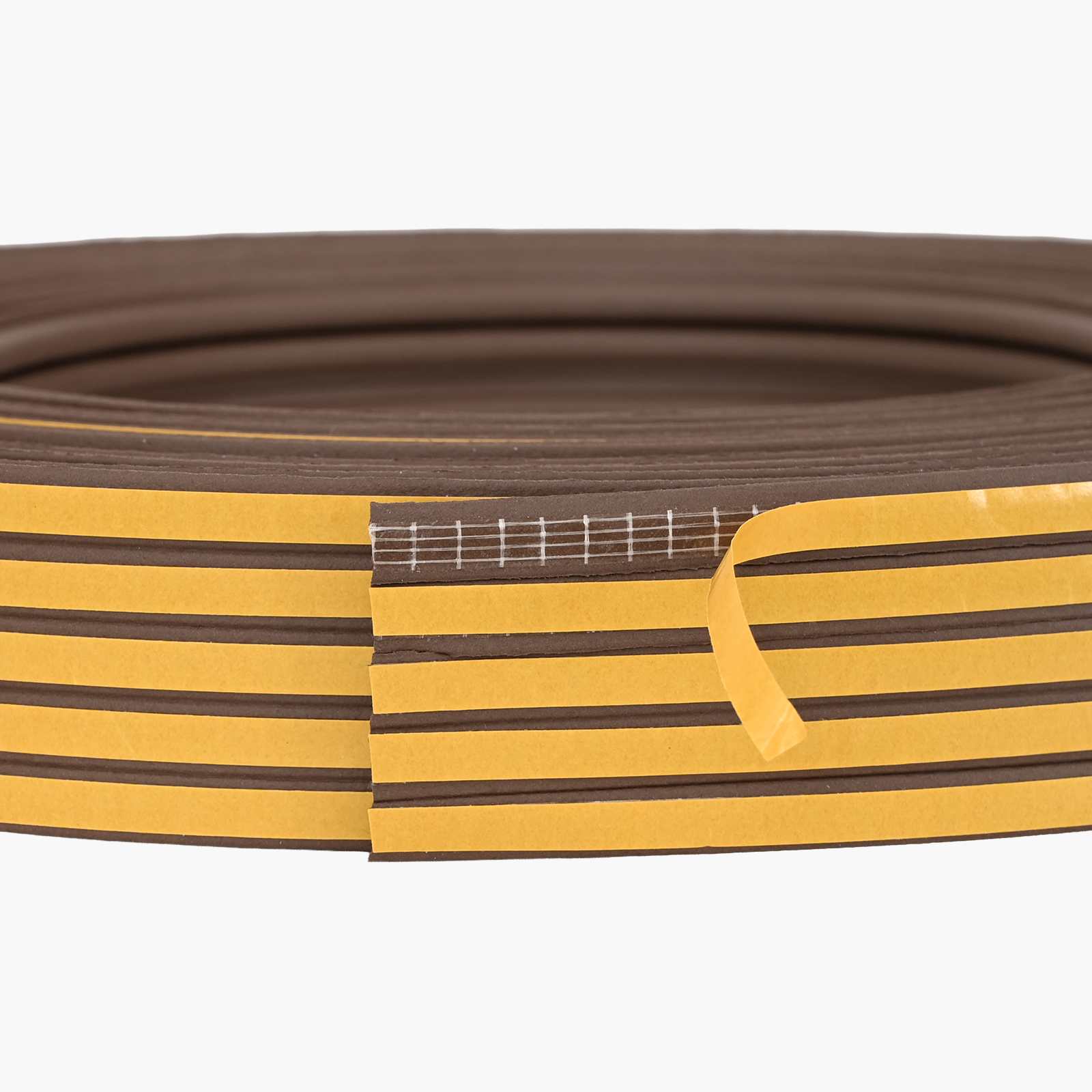 Nastro adesivo per finestre Marrone 9 x 3 mm 25 m Schiuma EPDM