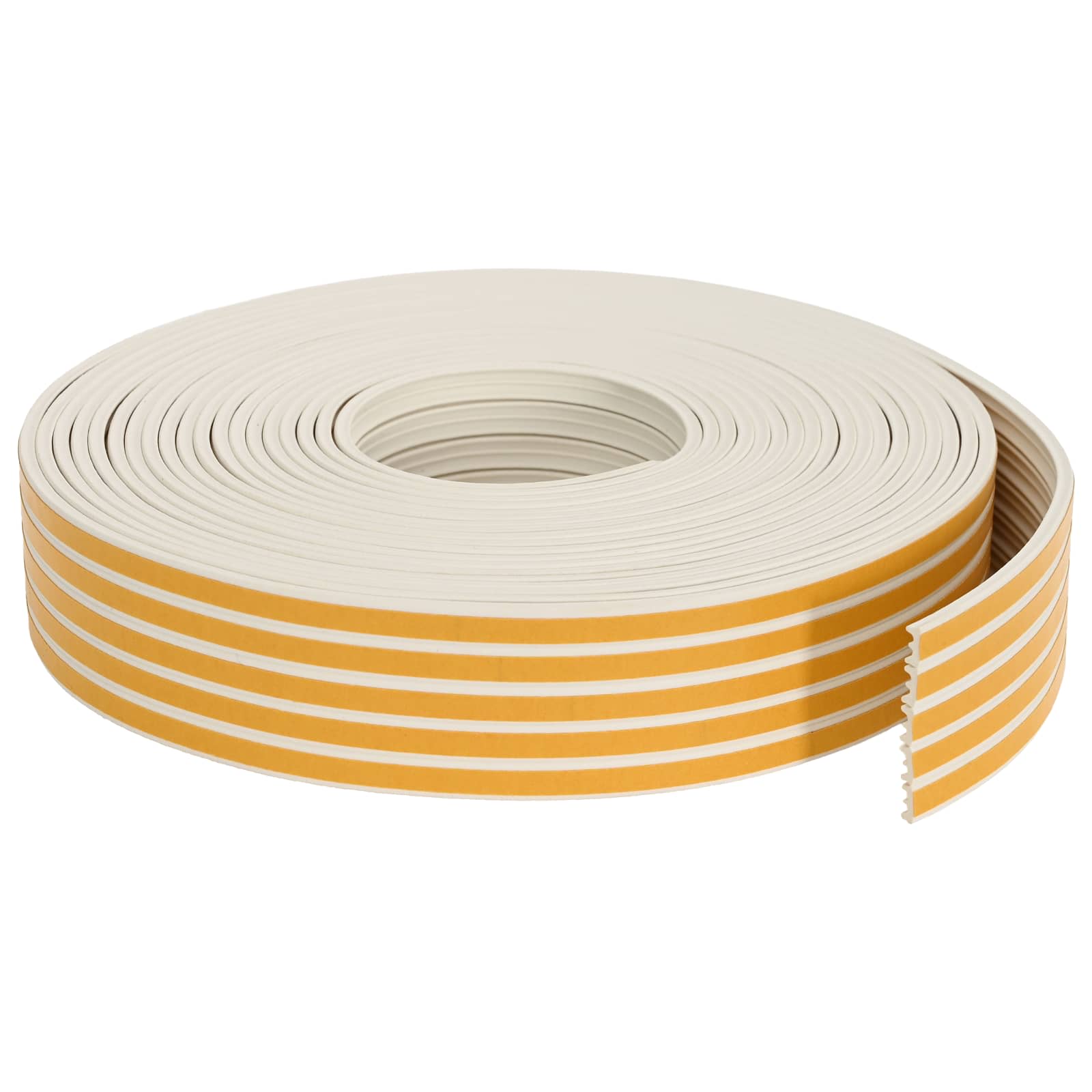 Nastro adesivo per finestre Bianco 9 x 4 mm 50 m Schiuma EPDM