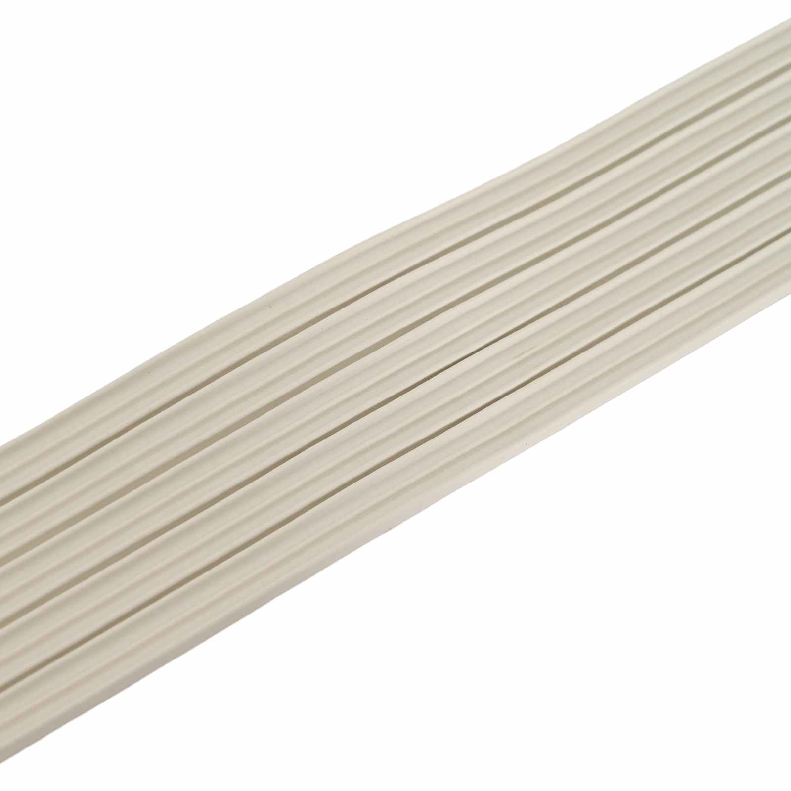 Nastro adesivo per finestre Bianco 9 x 4 mm 50 m Schiuma EPDM