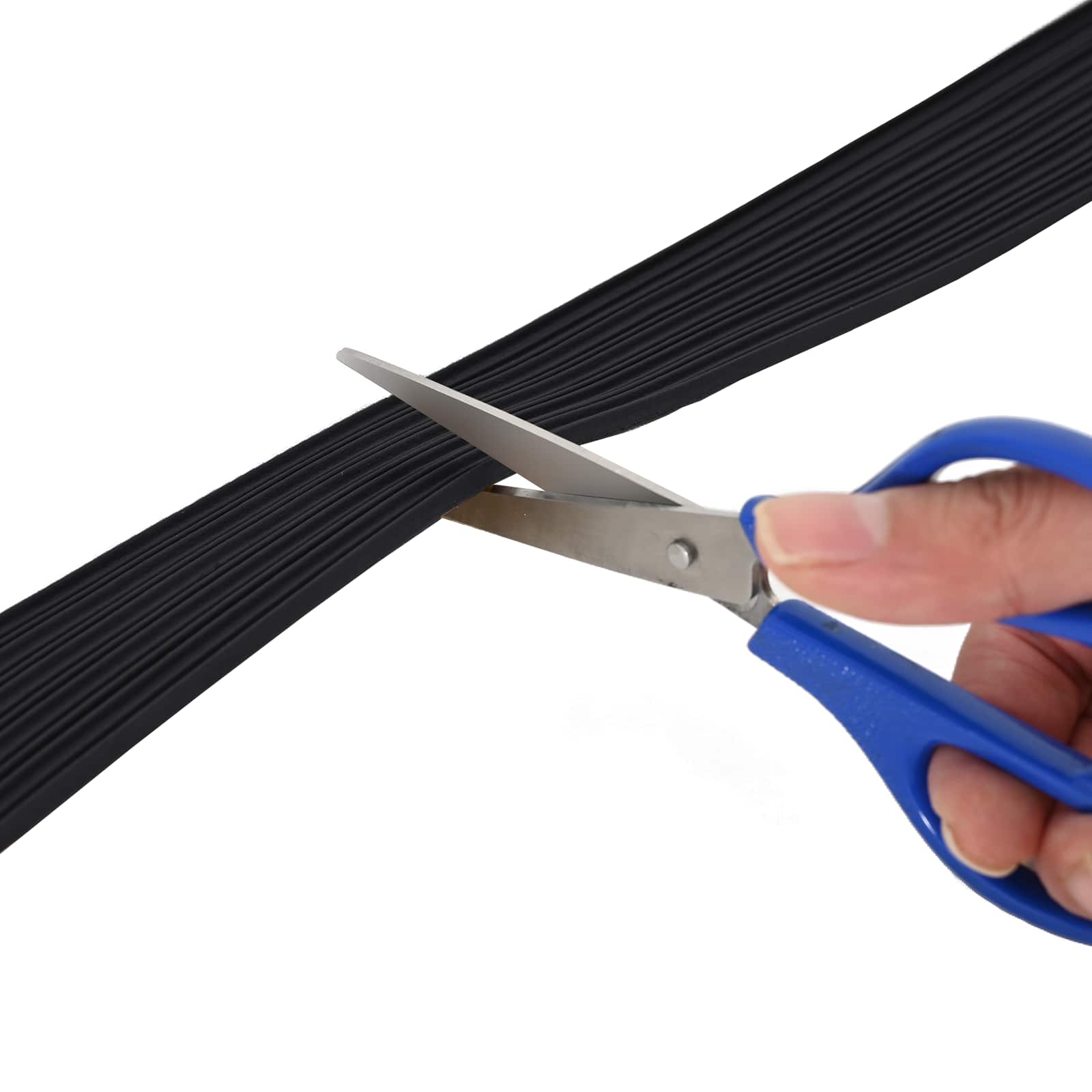 Nastro adesivo per finestre Nero 15 x 8 mm 12 m Schiuma EPDM