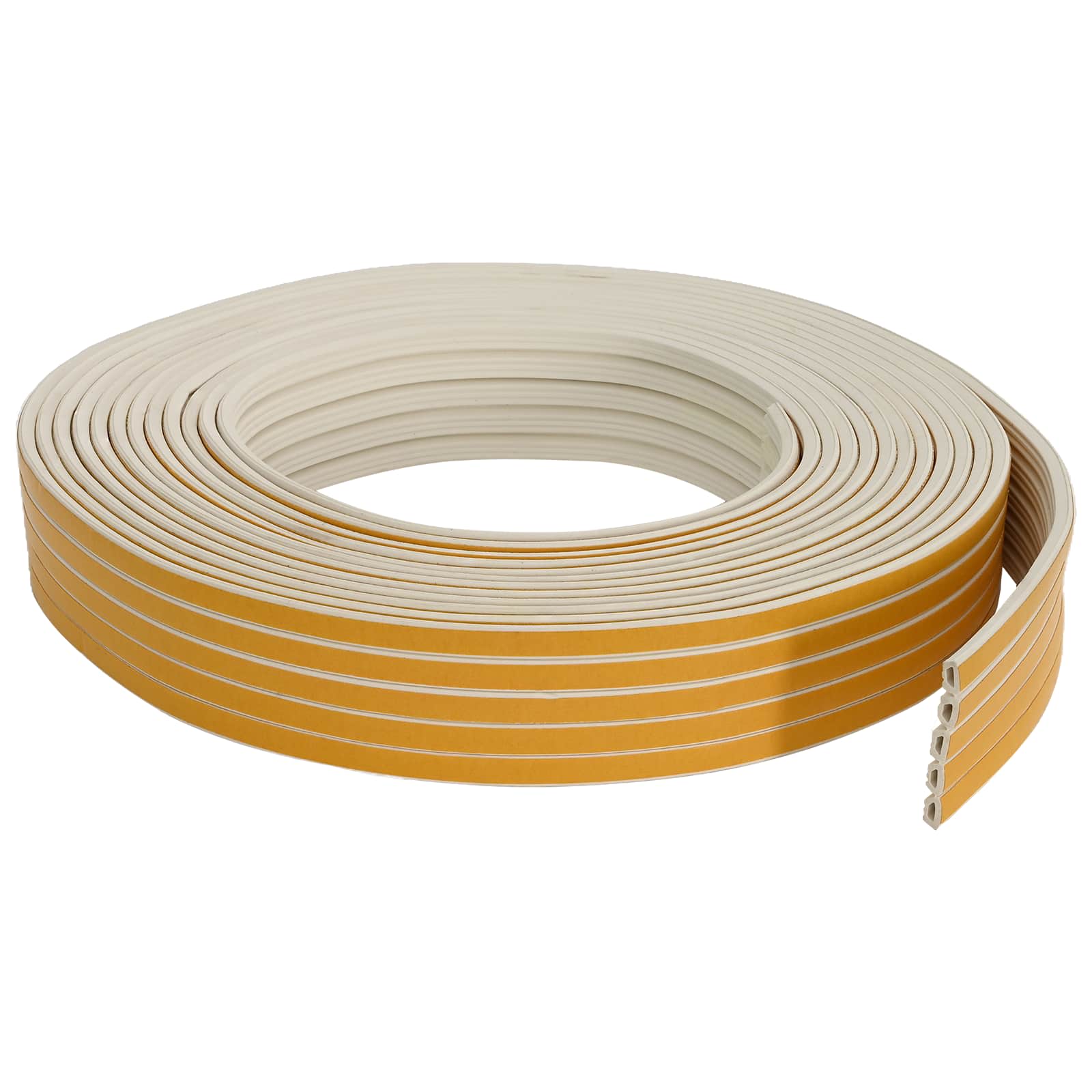 Nastro adesivo per finestre Bianco 10 x 6 mm 50 m Schiuma EPDM
