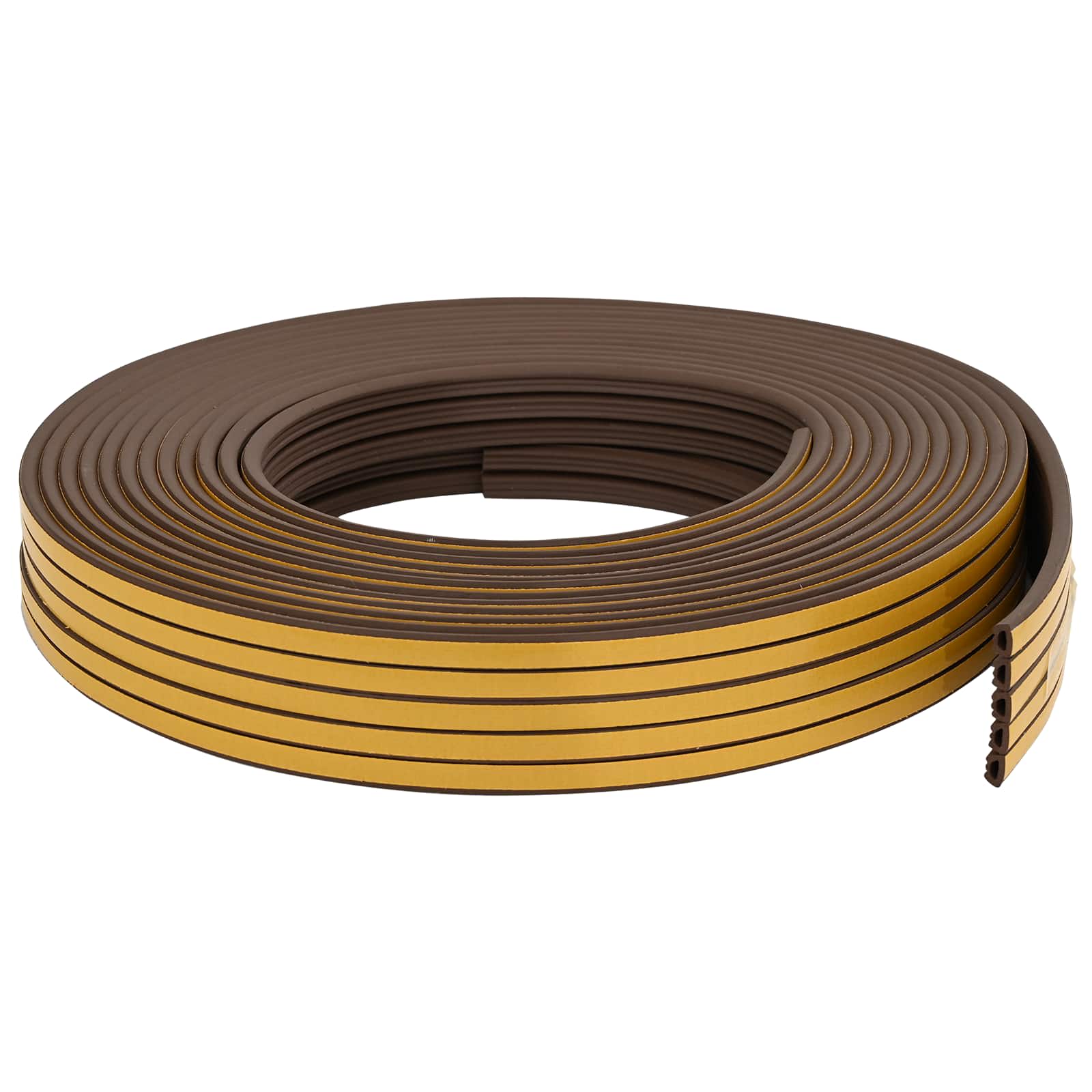 Nastro adesivo per finestre Marrone 10 x 6 mm 50 m Schiuma EPDM