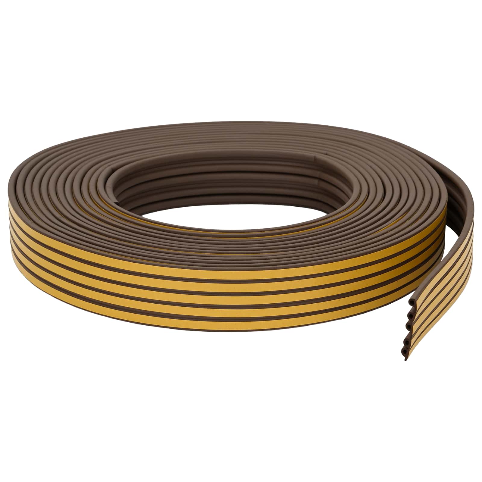 Nastro adesivo per finestre Marrone 9 x 6 mm 100 m Schiuma EPDM