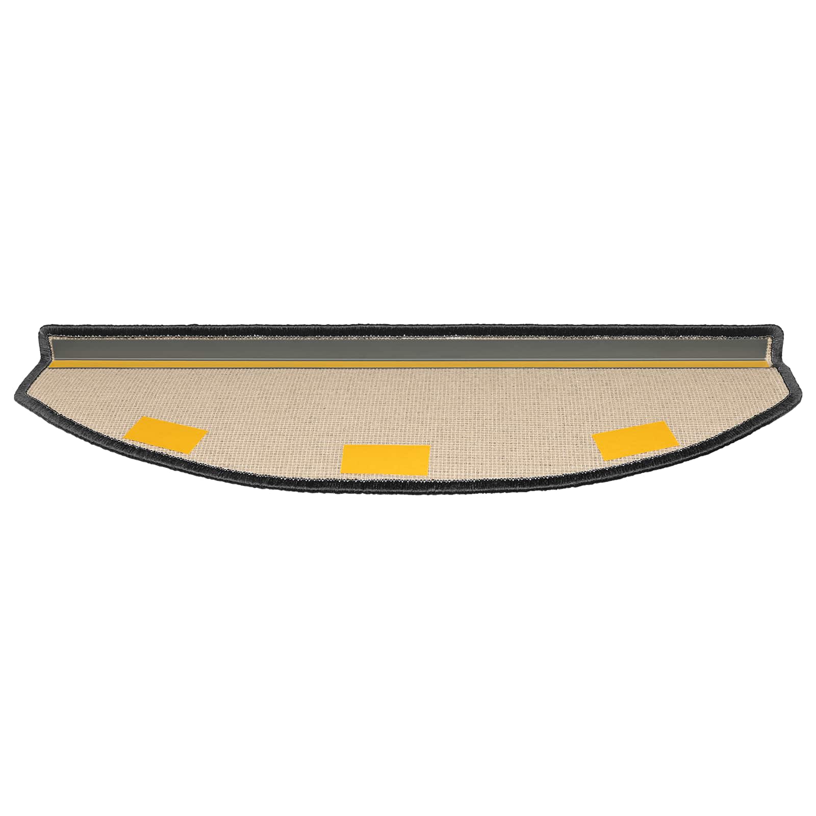 Tappetini per scale autoadesivi 15 pz 80 x 24,5 x 3,5 cm