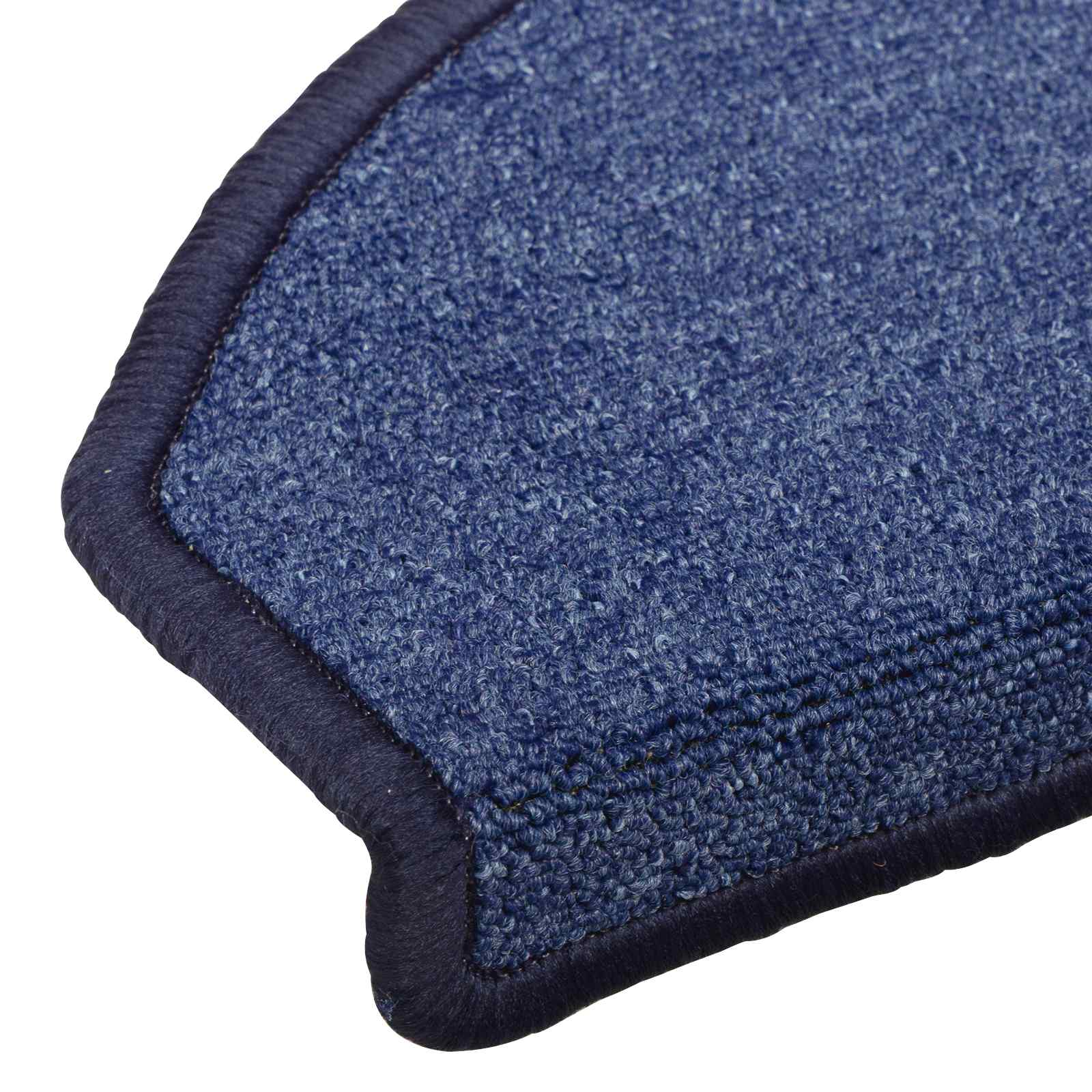 Tappetini per scale autoadesivi 15 pz 80 x 24,5 x 3,5 cm Blu