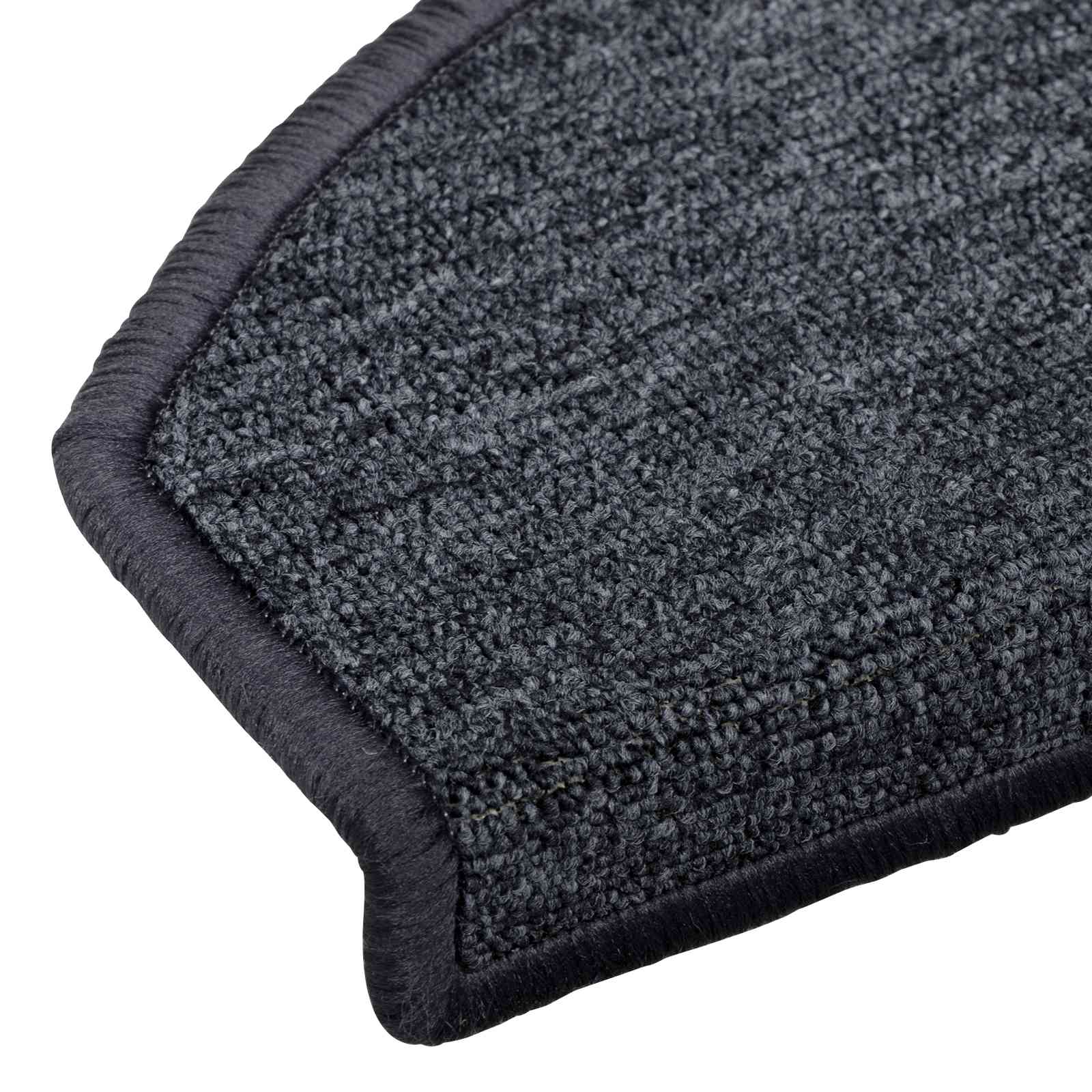 Tappetini per scale autoadesivi 15 pz 80 x 24,5 x 3,5 cm