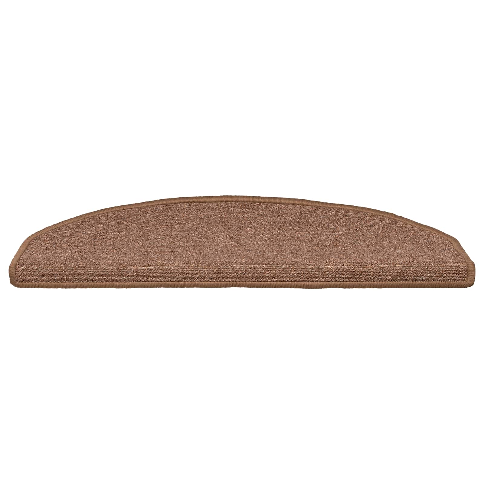 Tappetini per scale autoadesivi 15 pz 80 x 24,5 x 3,5 cm