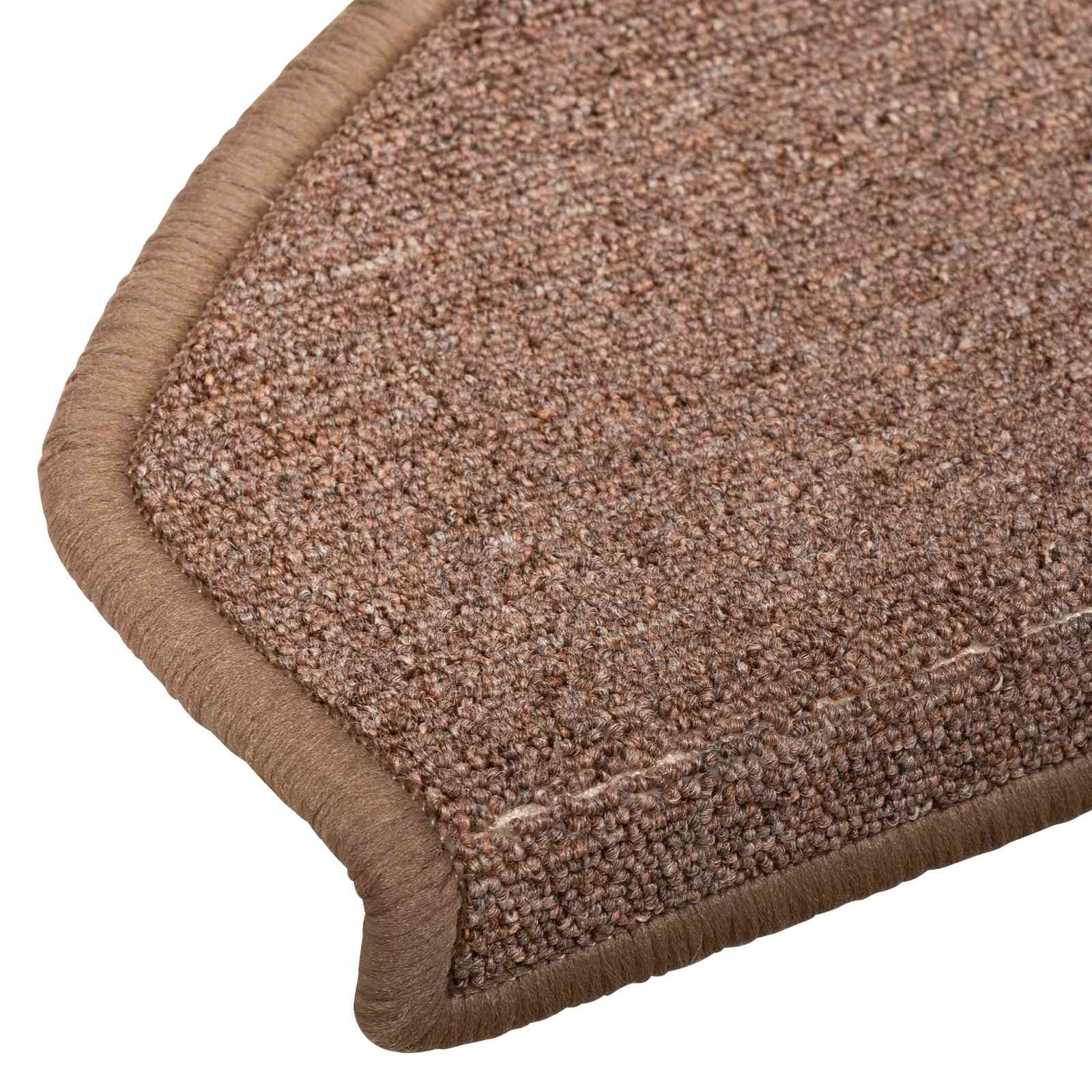 Tappetini per scale autoadesivi 15 pz 80 x 24,5 x 3,5 cm