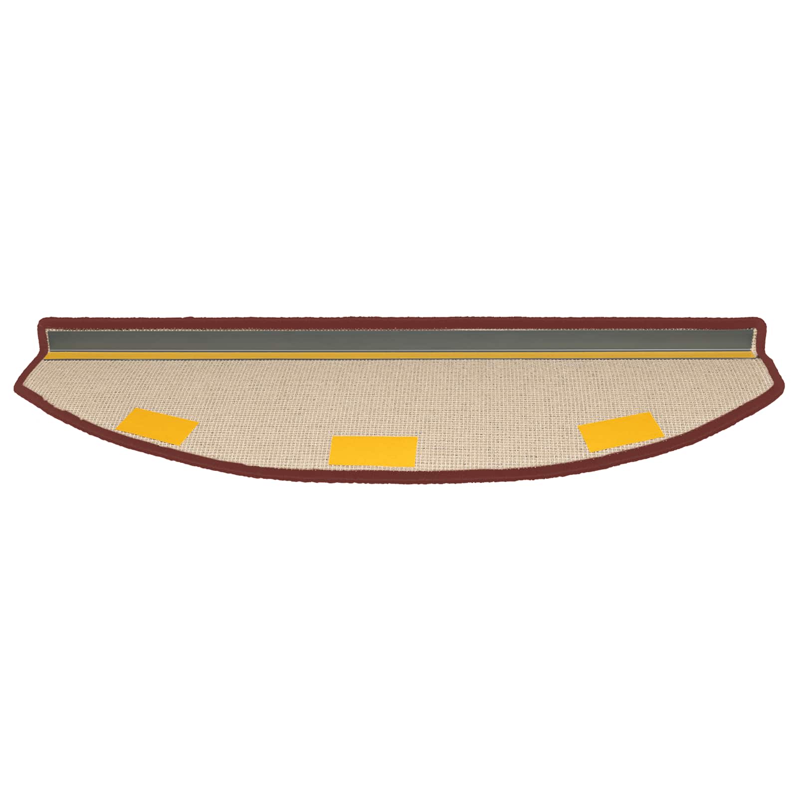 Tappetini per scale autoadesivi 15 pz 80 x 24,5 x 3,5 cm