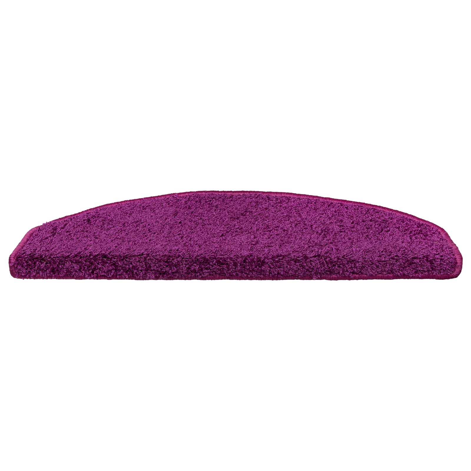 Tappetini per scale autoadesivi 15 pz 80 x 24,5 x 3,5 cm Viola