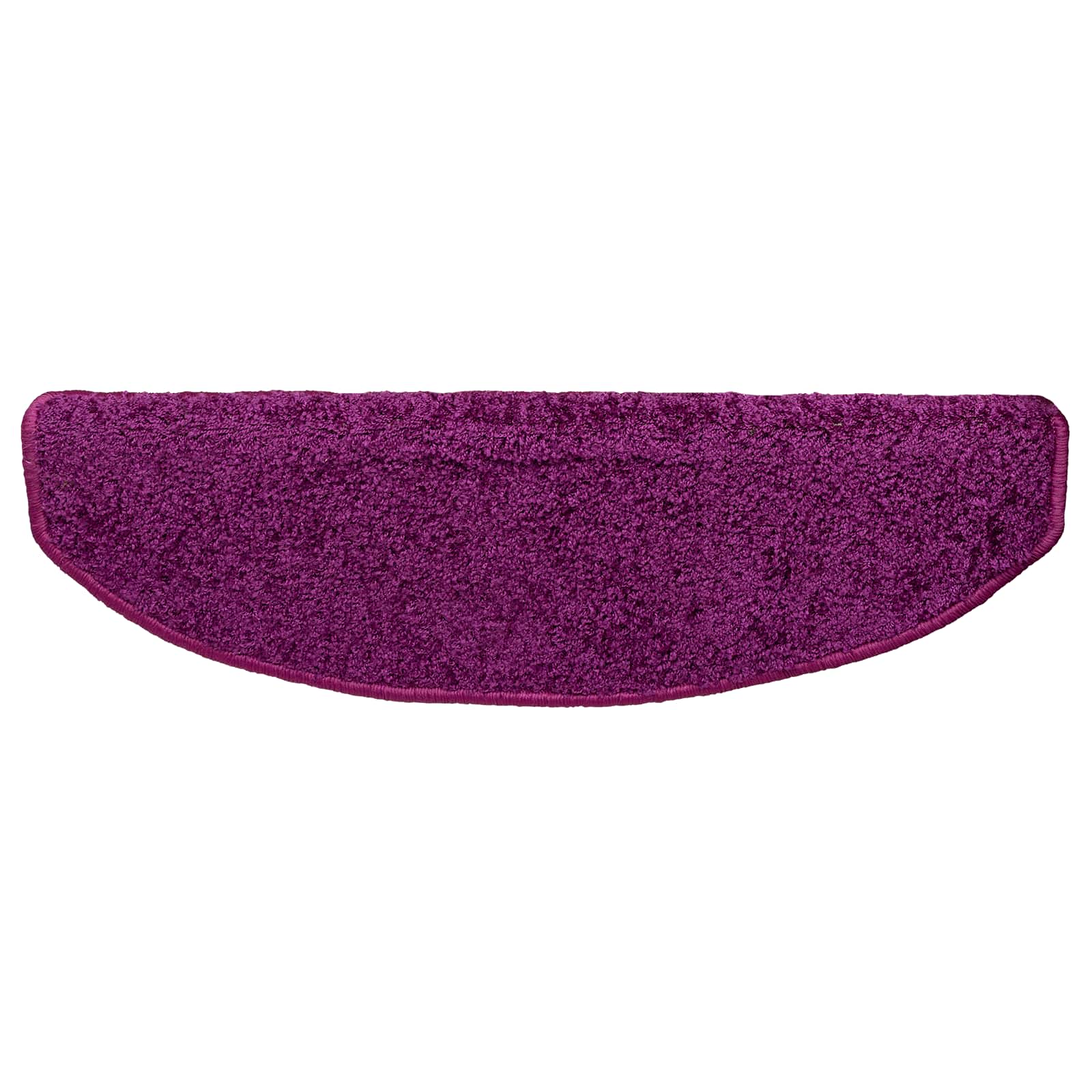Tappetini per scale autoadesivi 15 pz 80 x 24,5 x 3,5 cm Viola