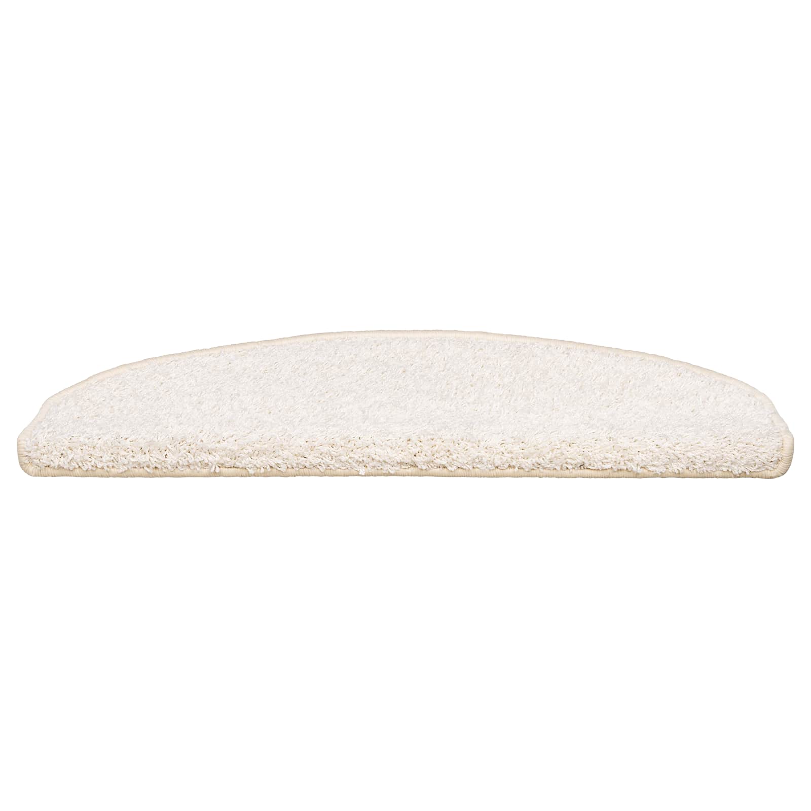 Tappetini per scale autoadesivi 15 pz 80 x 24,5 x 3,5 cm Bianco