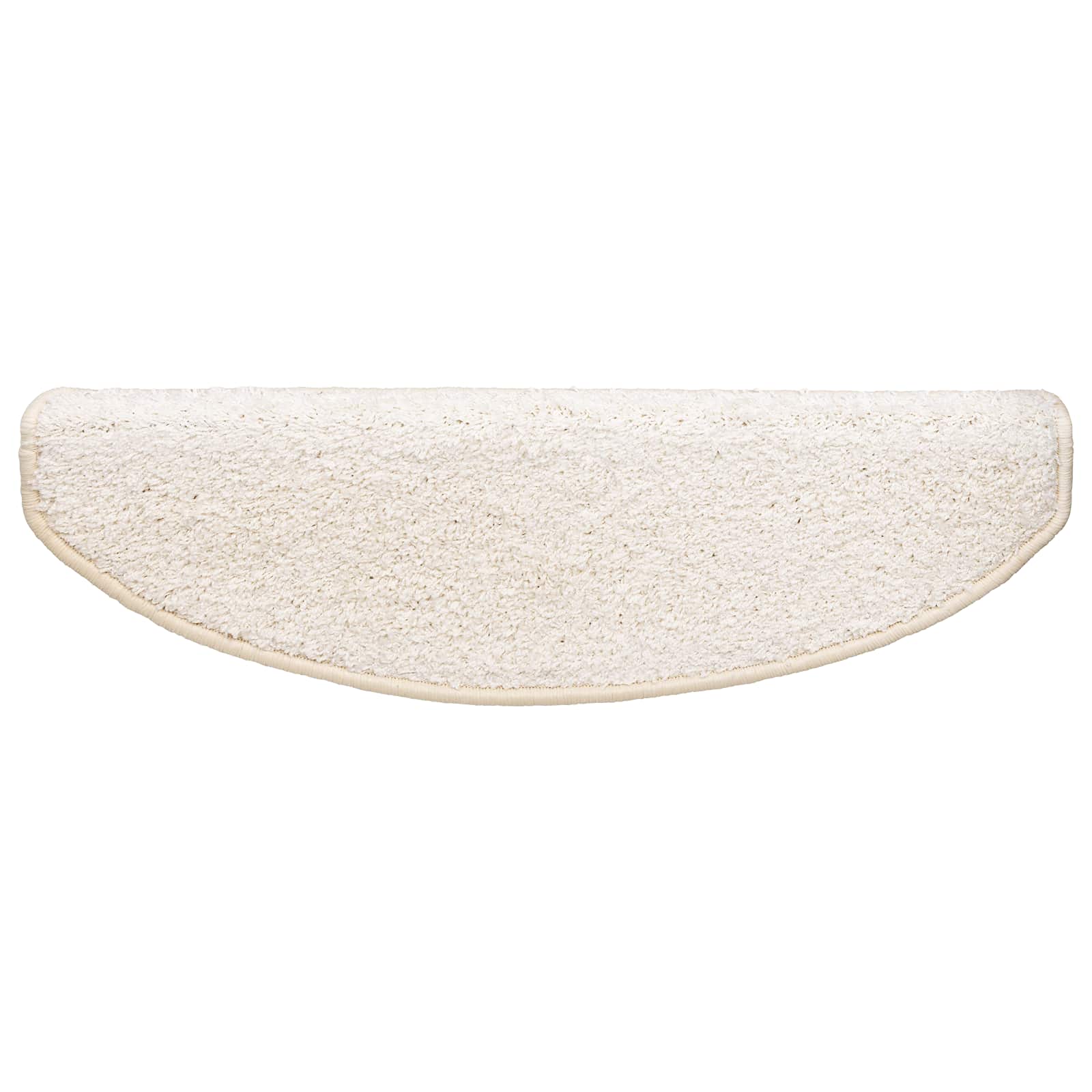 Tappetini per scale autoadesivi 15 pz 80 x 24,5 x 3,5 cm Bianco