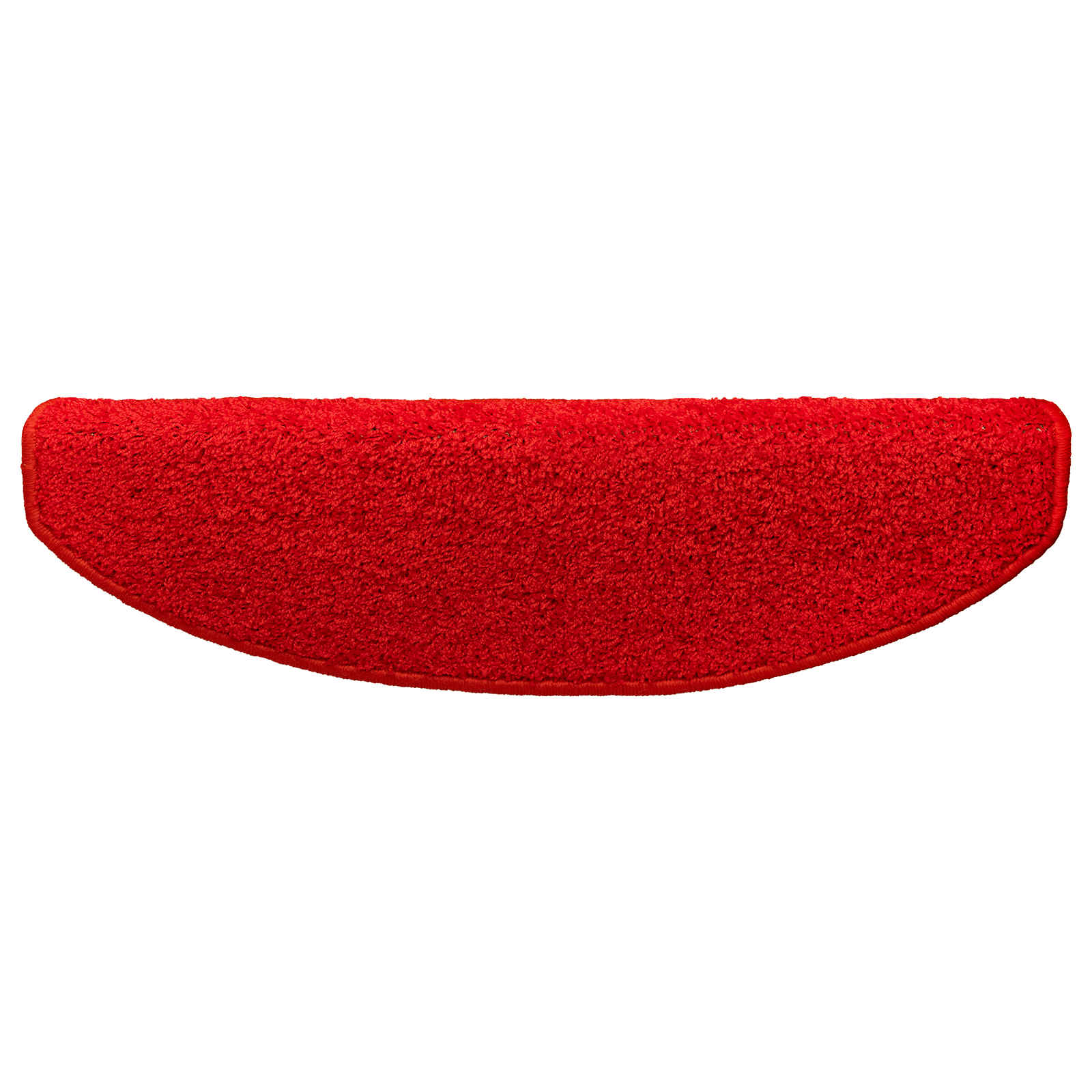 Tappetini per scale autoadesivi 15 pz 80 x 24,5 x 3,5 cm Rosso