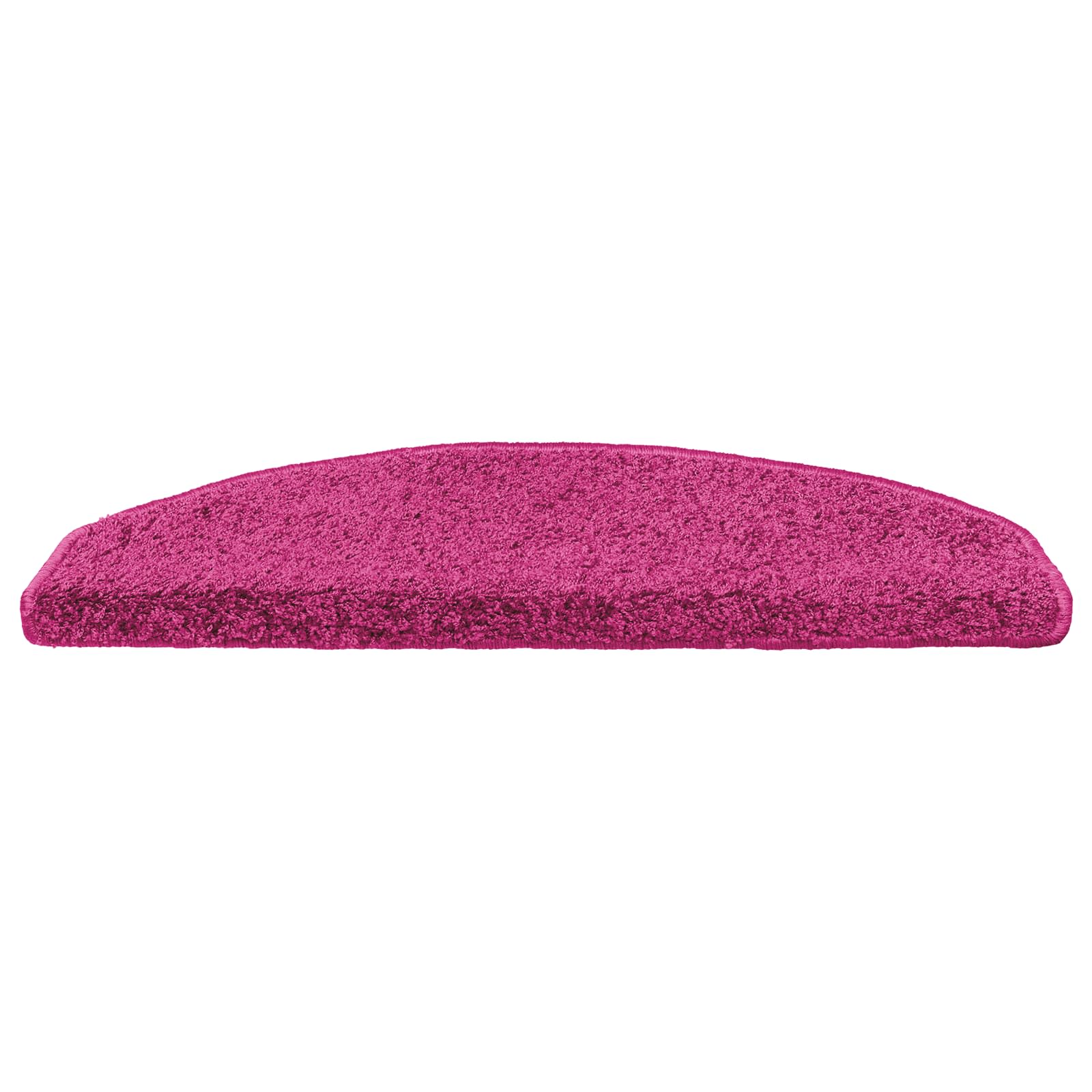 Tappetini per scale autoadesivi 15 pz 80 x 24,5 x 3,5 cm Rosa