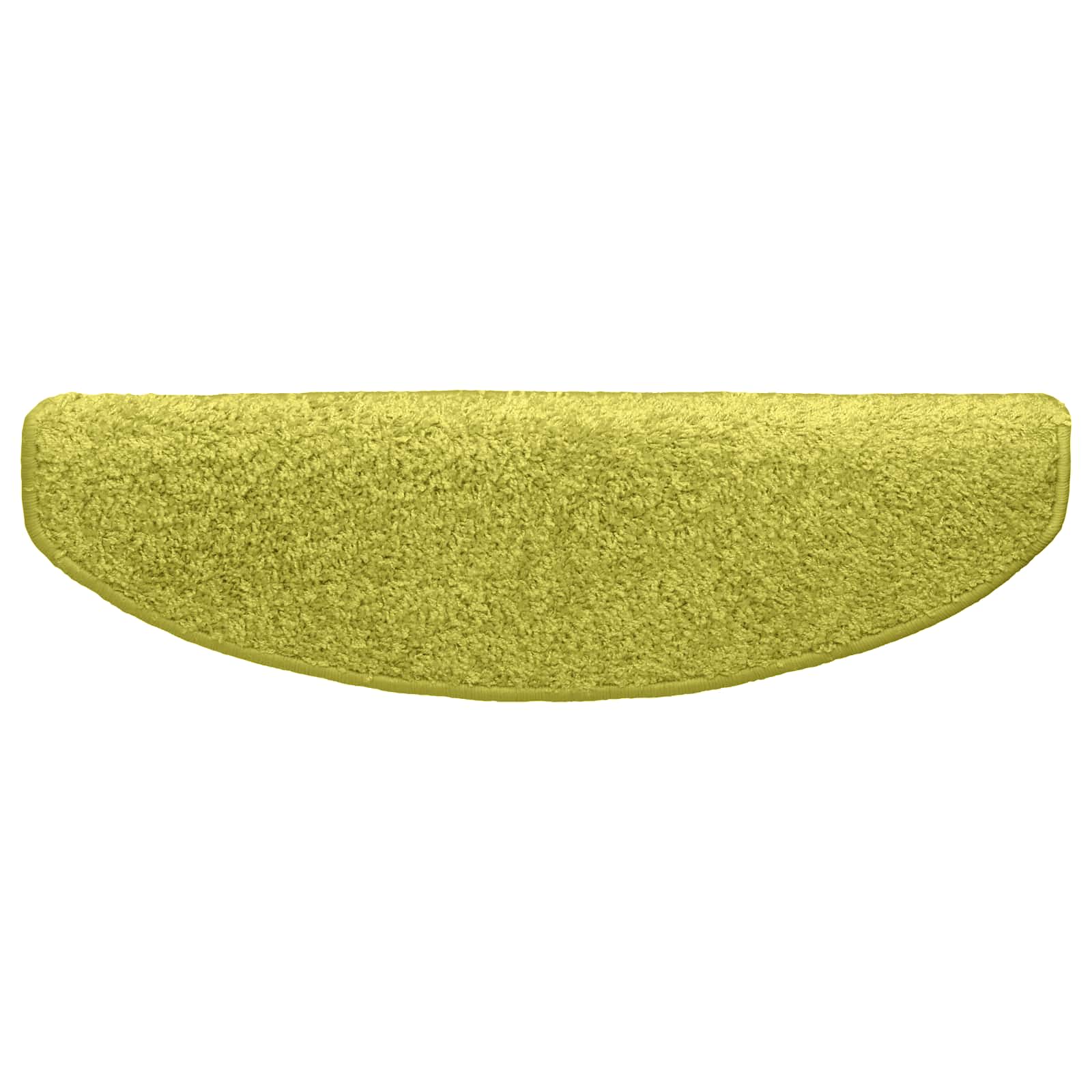 Tappetini per scale autoadesivi 15 pz 80 x 24,5 x 3,5 cm Verde