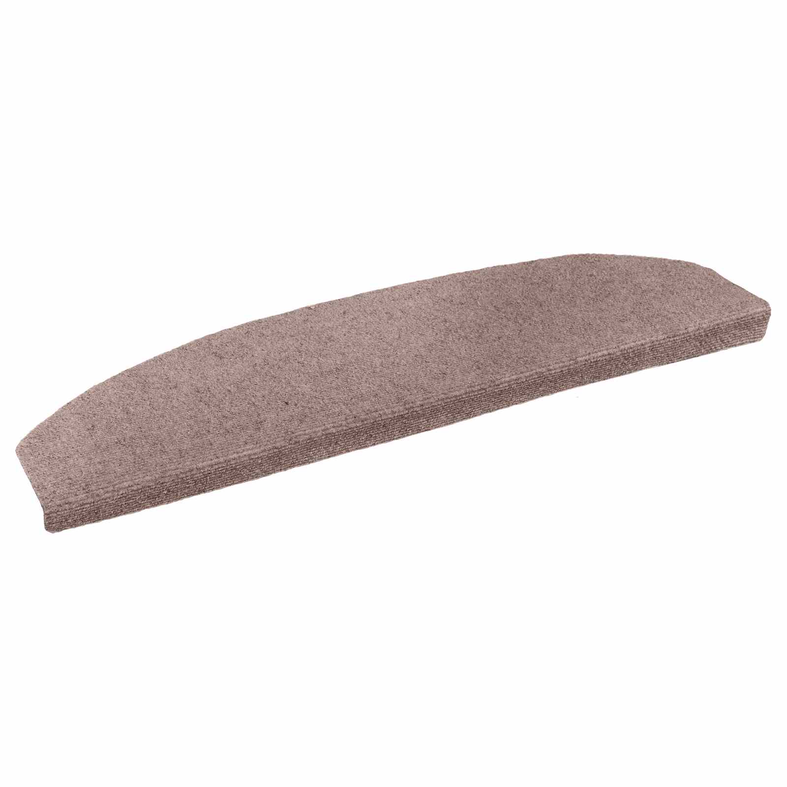 Tappetini per scale autoadesivi 15 pz 80 x 24,5 x 3,5 cm Beige