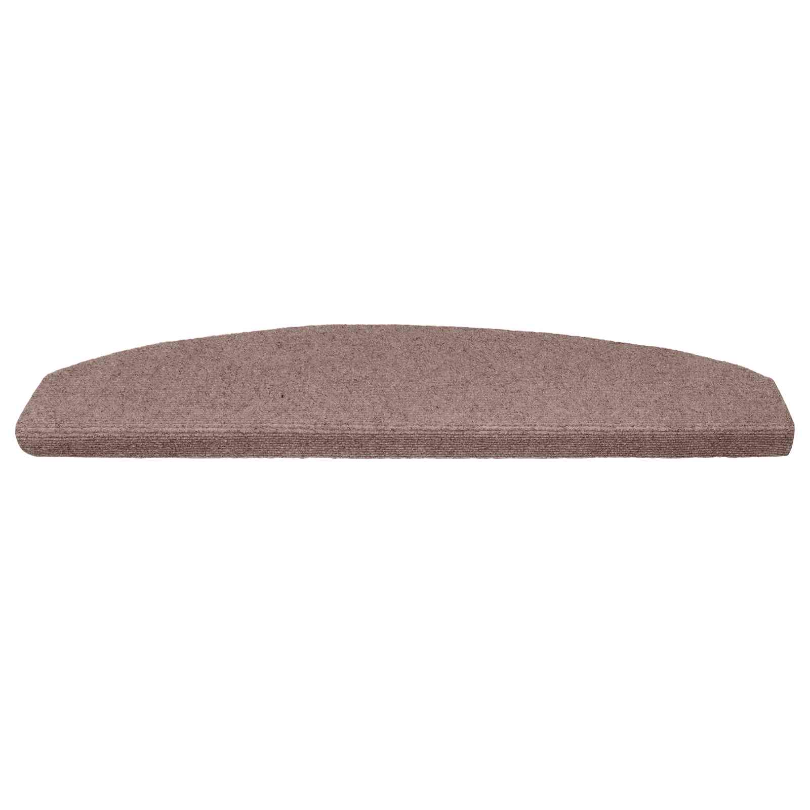Tappetini per scale autoadesivi 15 pz 80 x 24,5 x 3,5 cm Beige