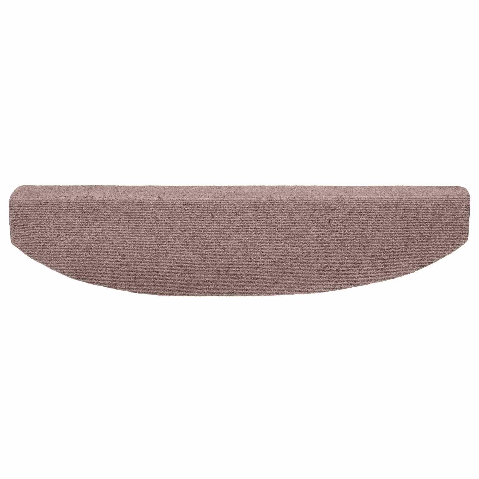 Tappetini per scale autoadesivi 15 pz 80 x 24,5 x 3,5 cm Beige