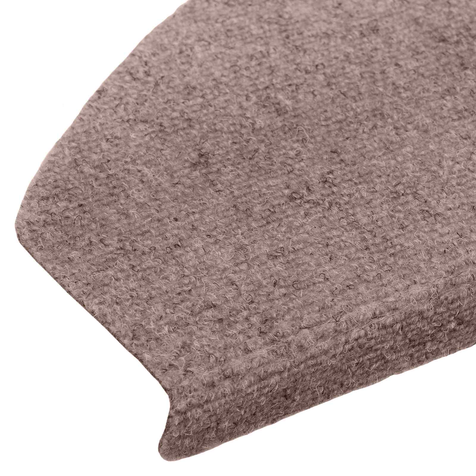 Tappetini per scale autoadesivi 15 pz 80 x 24,5 x 3,5 cm Beige