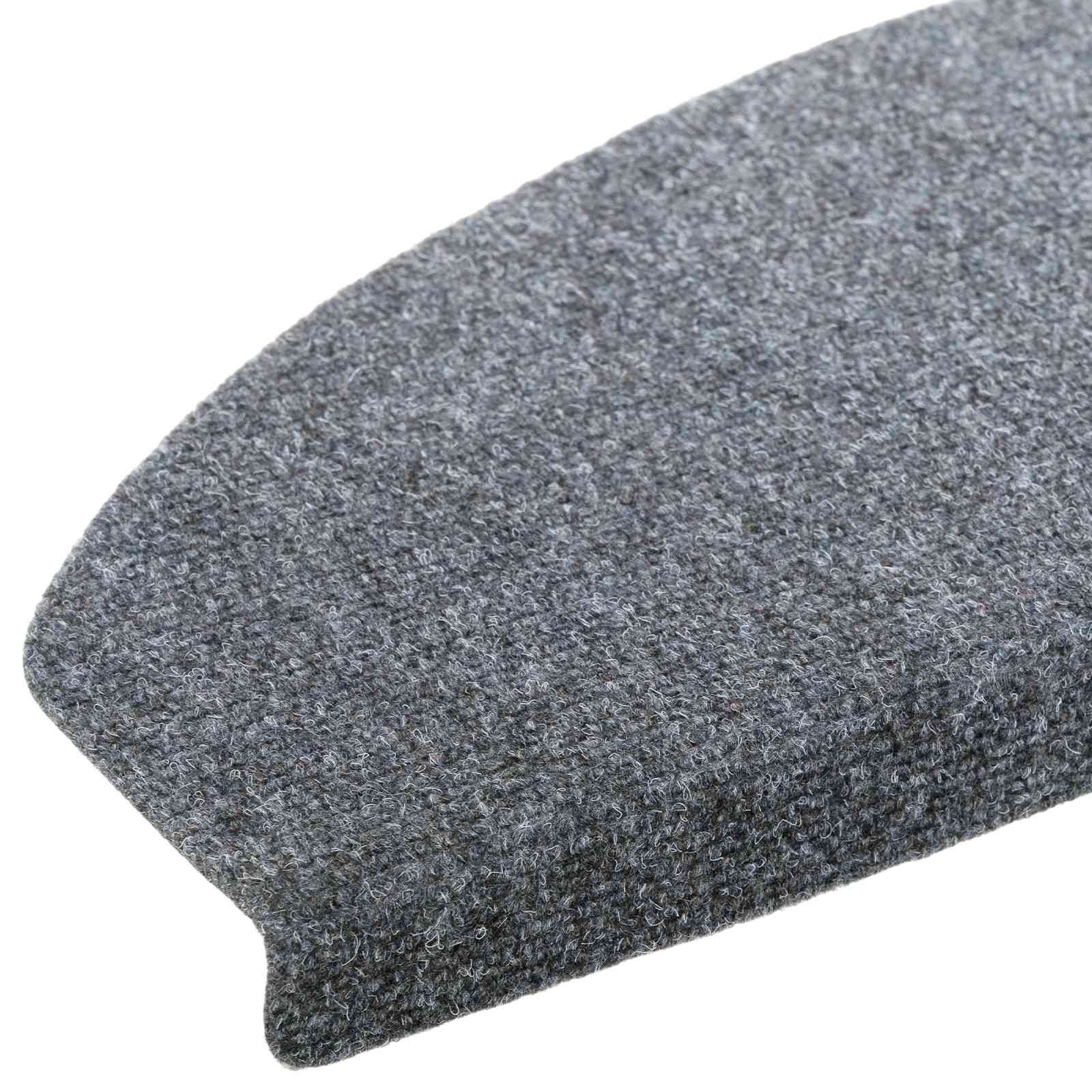 Tappetini per scale autoadesivi 15 pz 80 x 24,5 x 3,5 cm