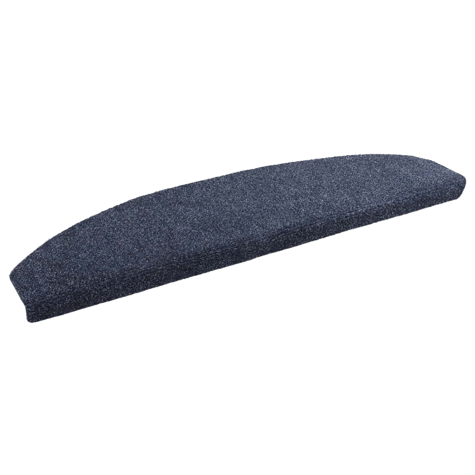Tappetini per scale autoadesivi 15 pz 80 x 24,5 x 3,5 cm Blu