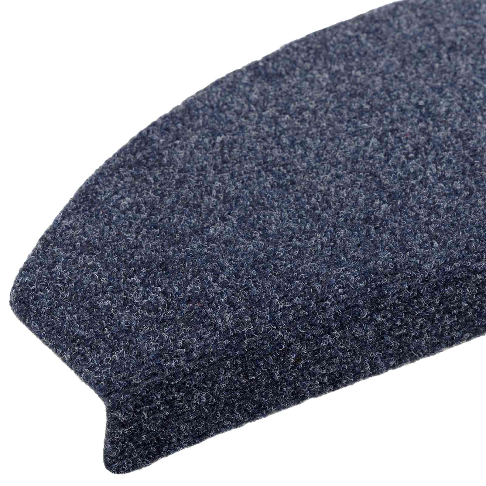 Tappetini per scale autoadesivi 15 pz 80 x 24,5 x 3,5 cm Blu