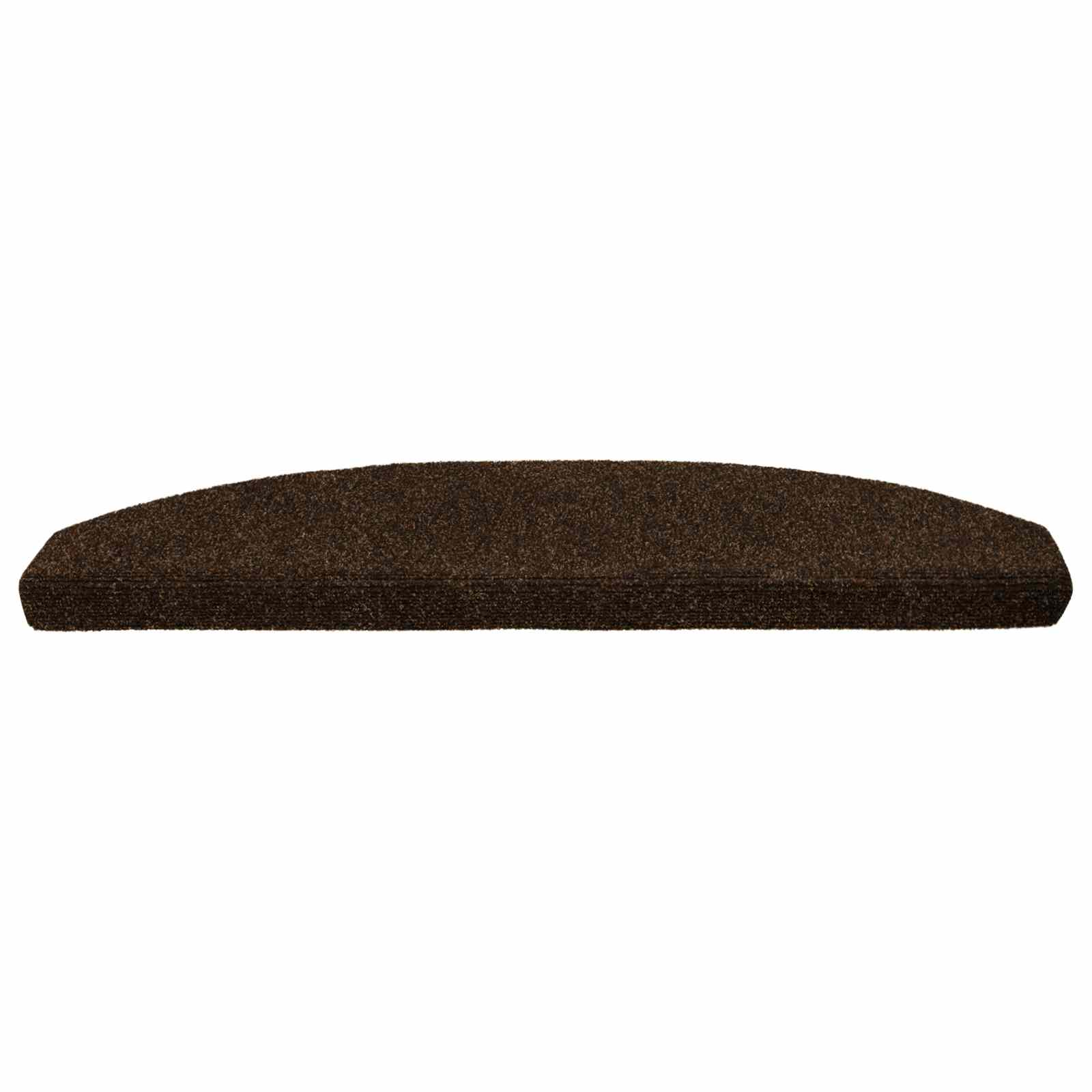Tappetini per scale autoadesivi 15 pz 80 x 24,5 x 3,5 cm