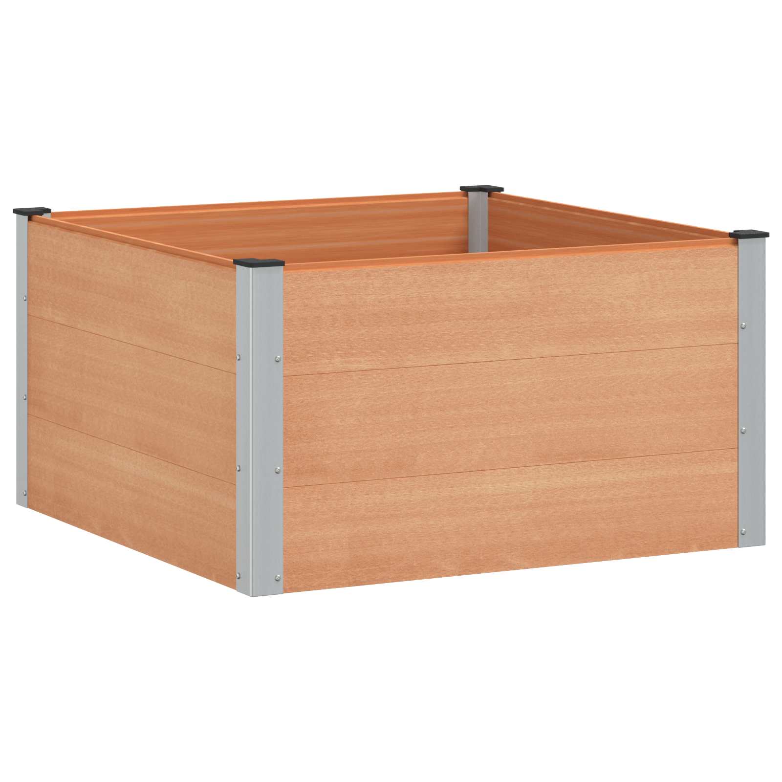 Letto rialzato da giardino Marrone 100 x 100 x 54 cm