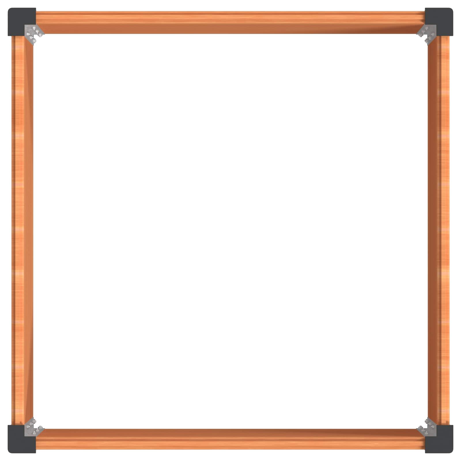 Letto rialzato da giardino Marrone 100 x 100 x 54 cm