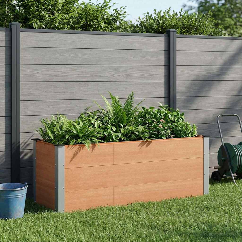 Letto rialzato da giardino Marrone 150 x 50 x 54 cm