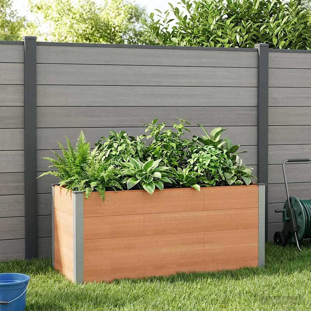 Letto rialzato da giardino Marrone 150 x 50 x 91 cm