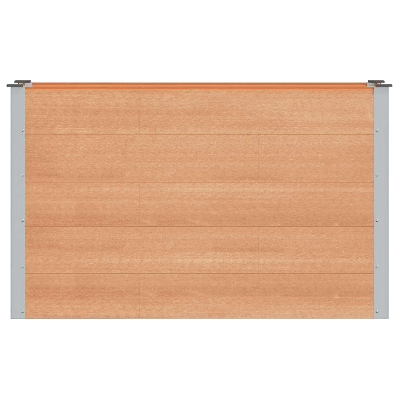 Letto rialzato da giardino Marrone 150 x 50 x 91 cm