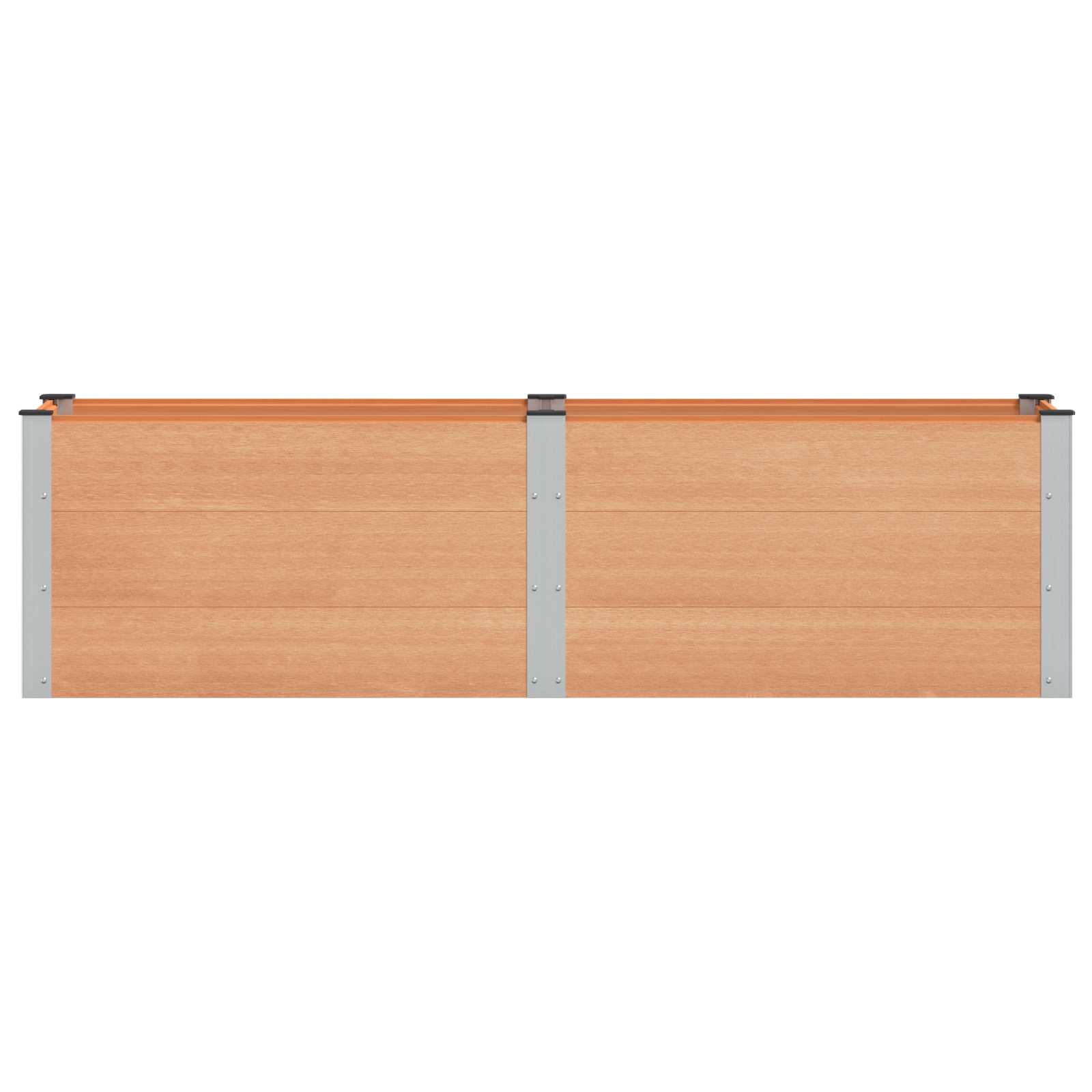 Letto rialzato da giardino Marrone 200 x 50 x 54 cm