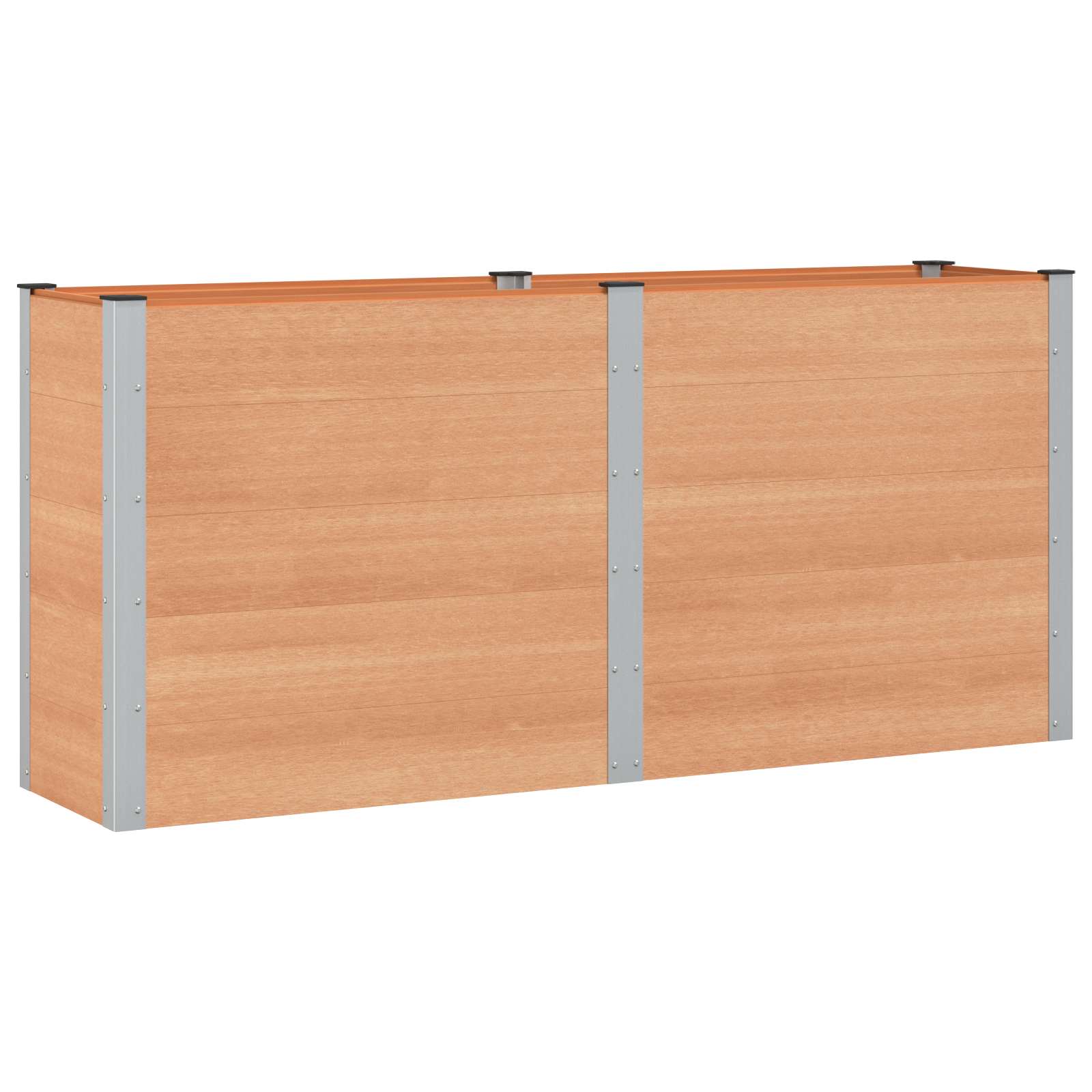 Letto rialzato da giardino Marrone 200 x 50 x 91 cm
