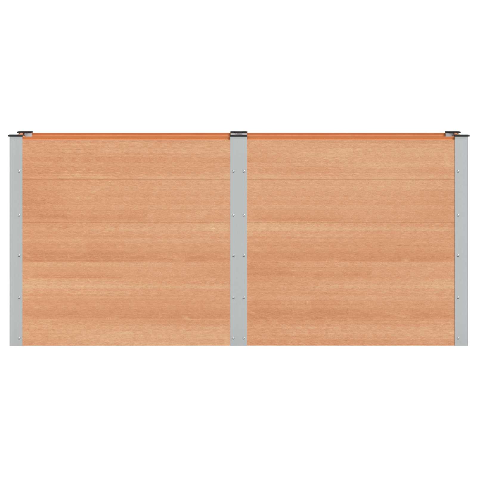 Letto rialzato da giardino Marrone 200 x 50 x 91 cm
