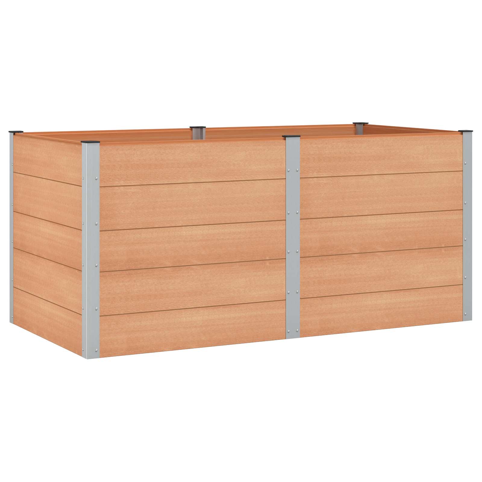 Letto rialzato da giardino Marrone 200 x 100 x 91 cm