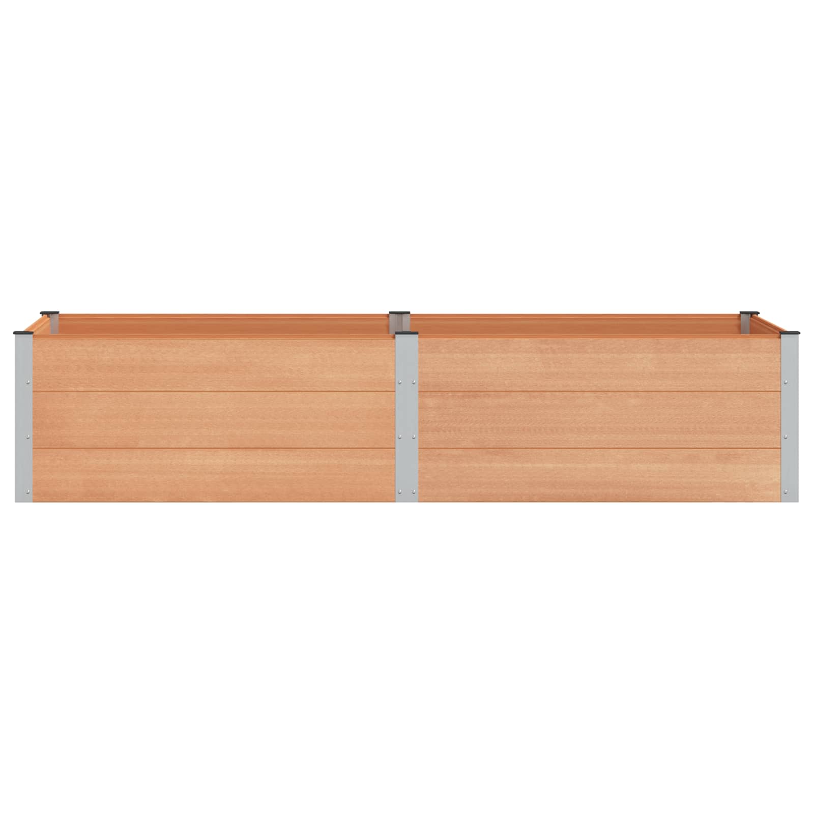 Letto rialzato da giardino Marrone 250 x 100 x 54 cm