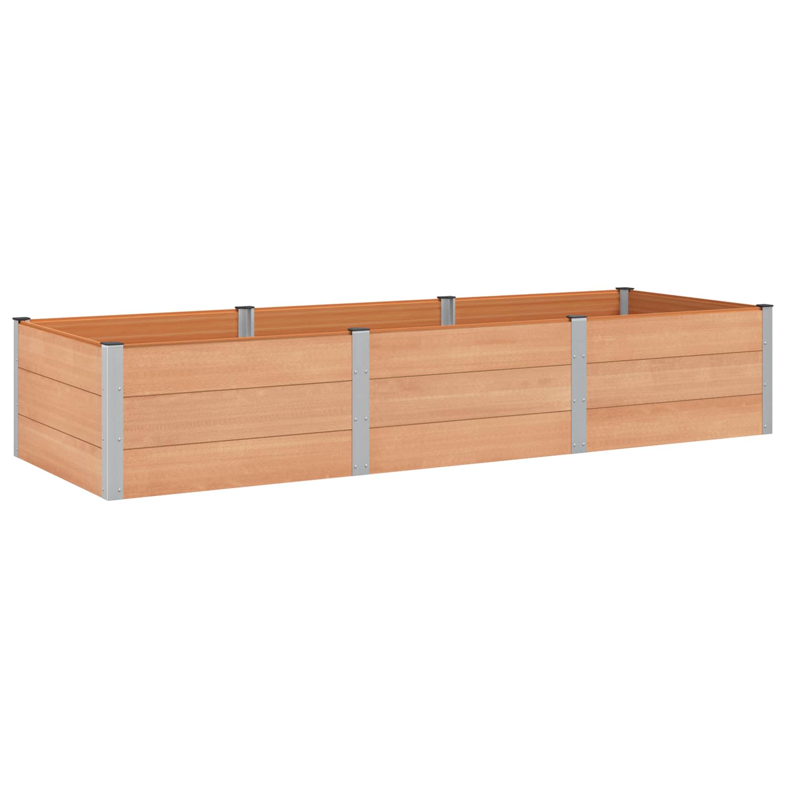 Letto rialzato da giardino Marrone 300 x 100 x 54 cm