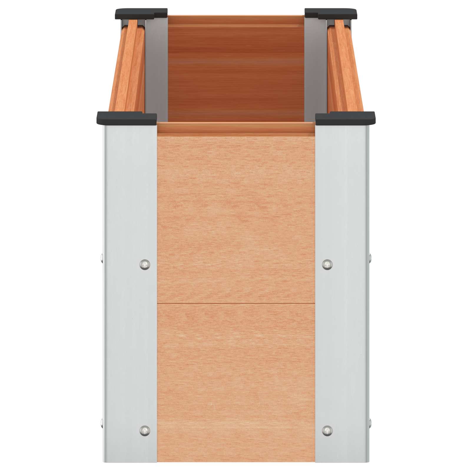 Letto rialzato da giardino Marrone 100 x 30 x 36 cm