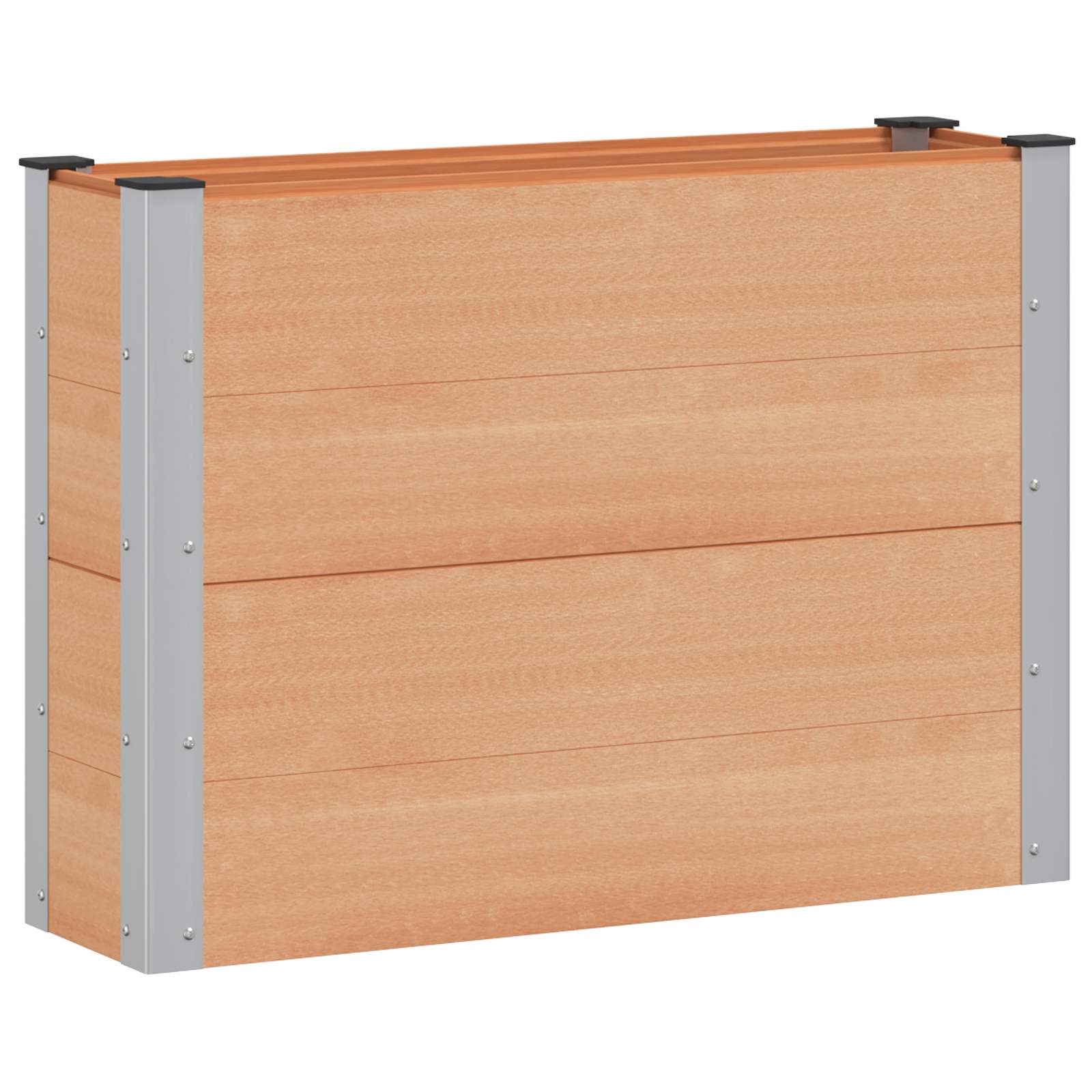 Letto rialzato da giardino Marrone 100 x 30 x 72 cm