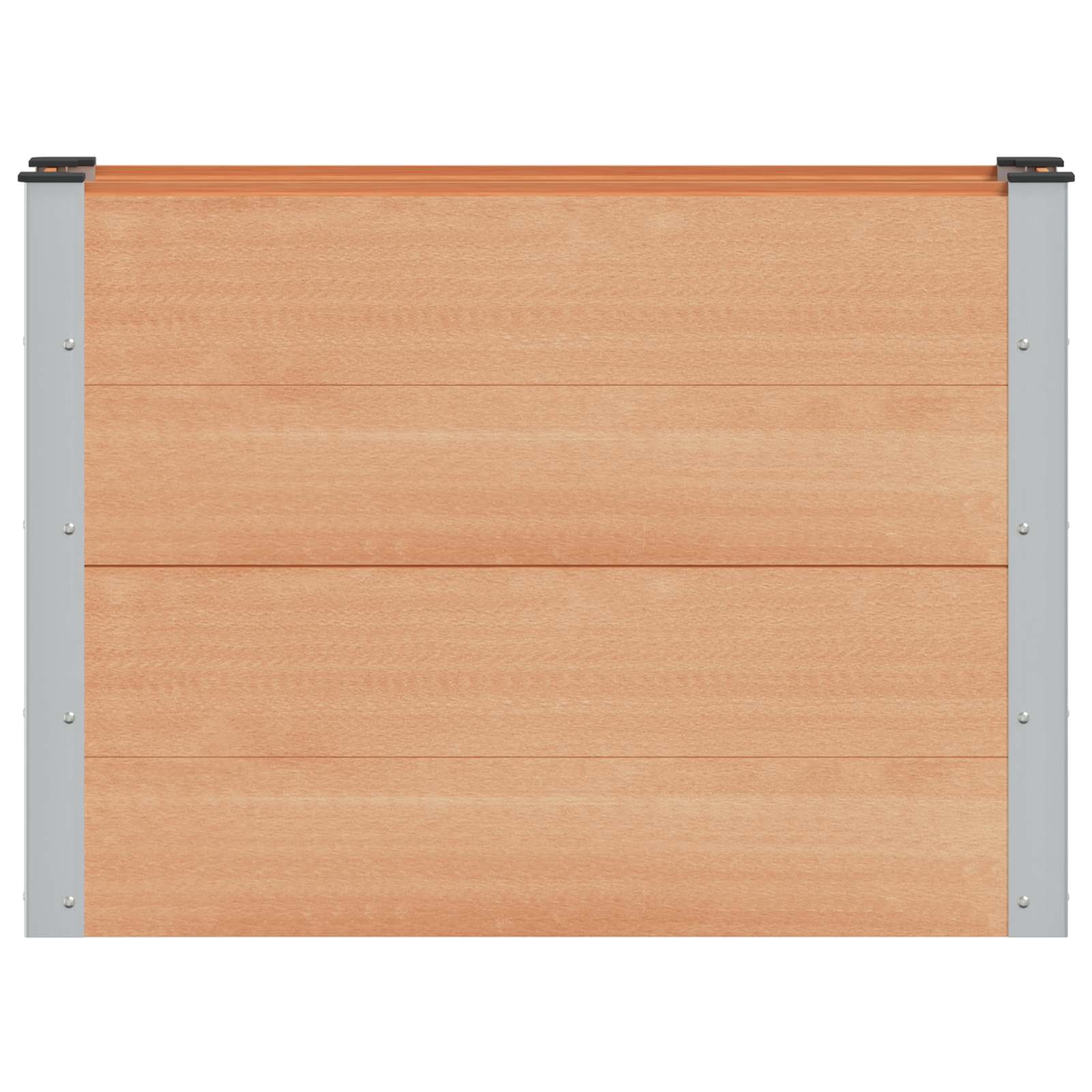 Letto rialzato da giardino Marrone 100 x 30 x 72 cm